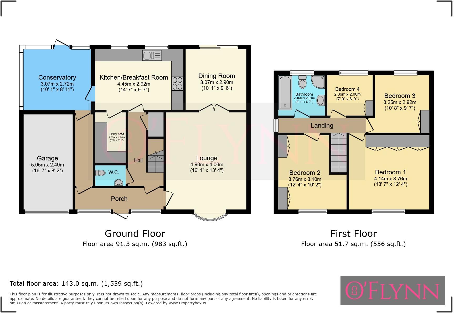 Grange Close, Glenfield, Leicester, Leicestershire floorplan