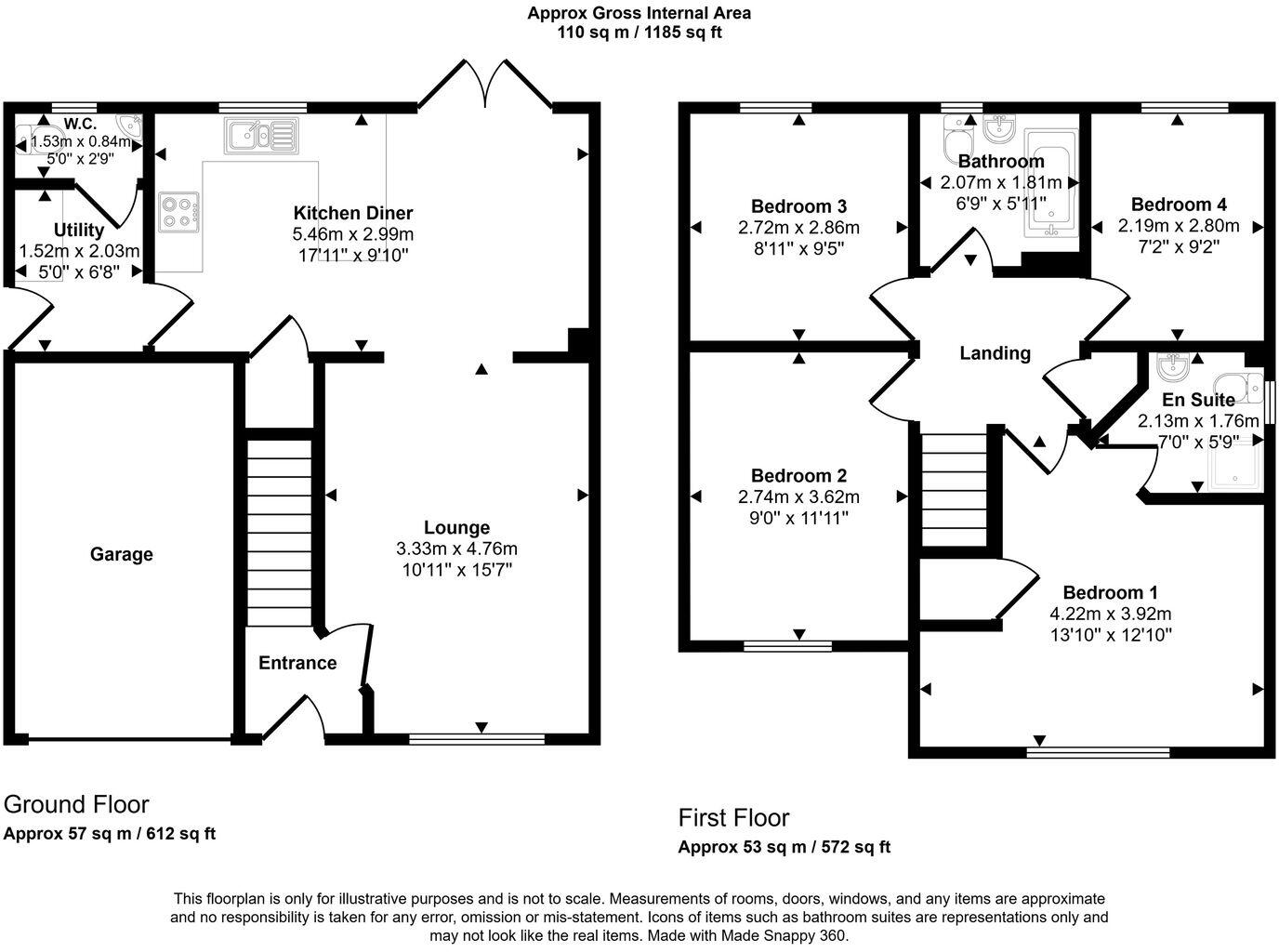 Peterson Place, Ladgate Woods floorplan