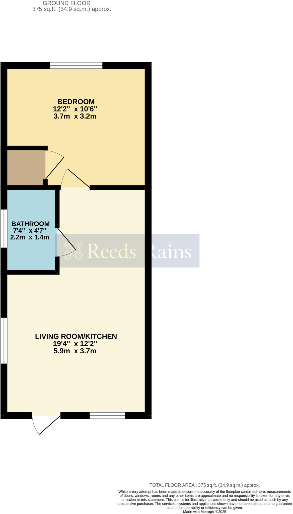 Lower Leys, Evesham, Worcestershire, WR11 floorplan