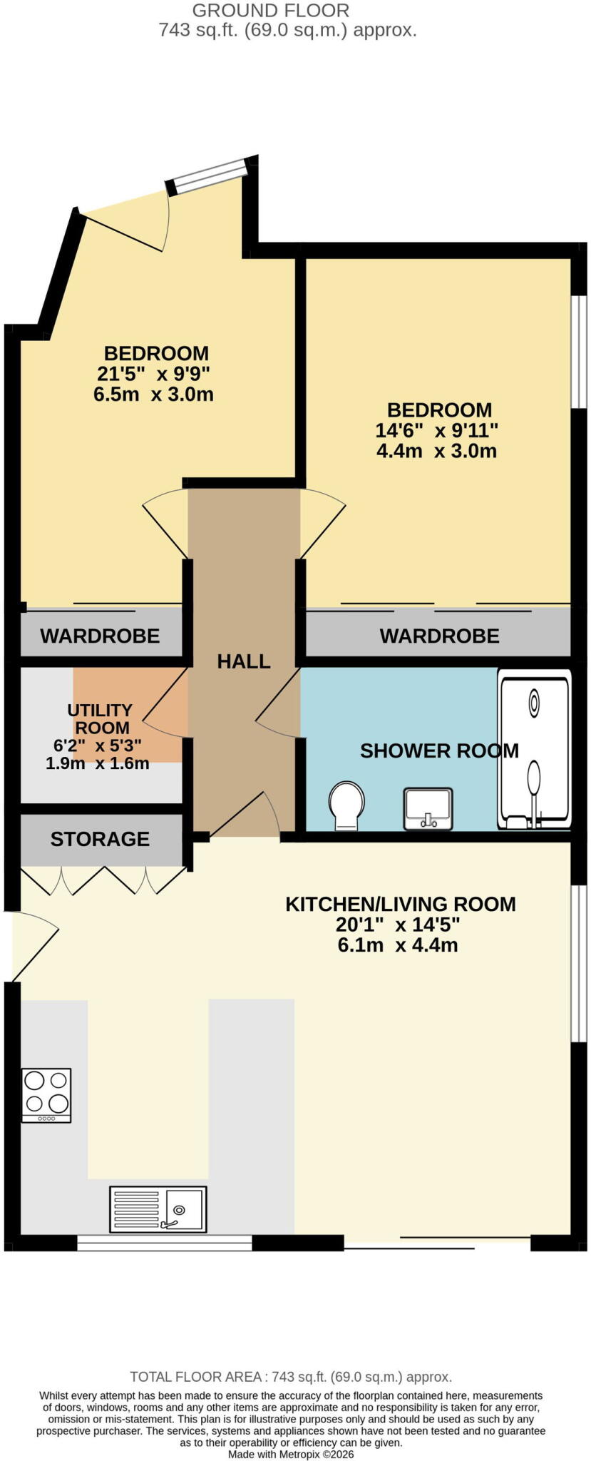 39 Pickersleigh Road, Malvern, WR14 floorplan