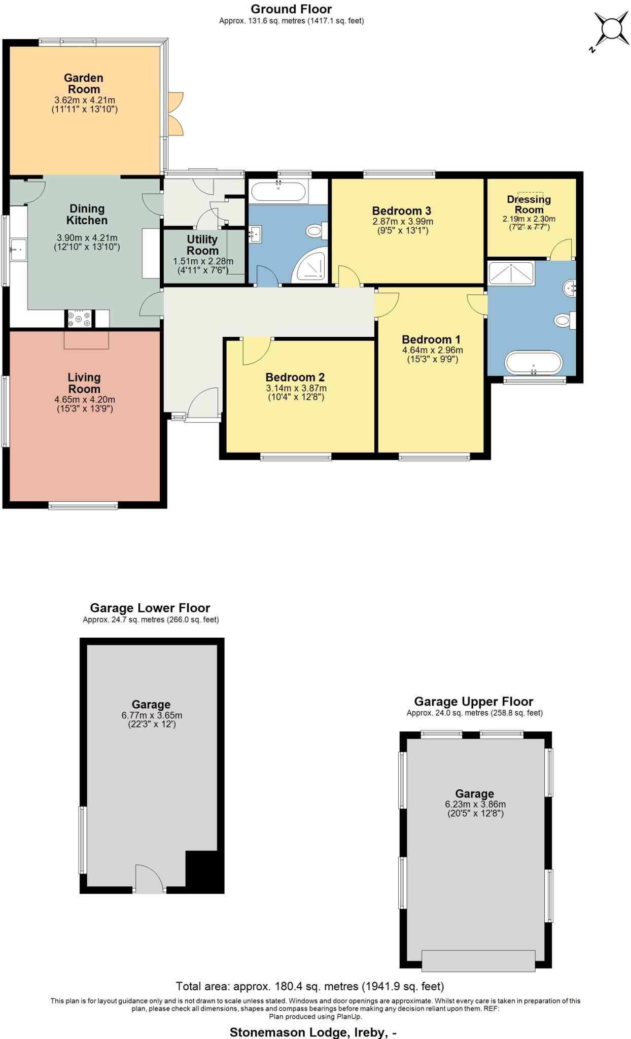 Stonemason Lodge, Ireby, Cumbria, CA7 1EQ floorplan
