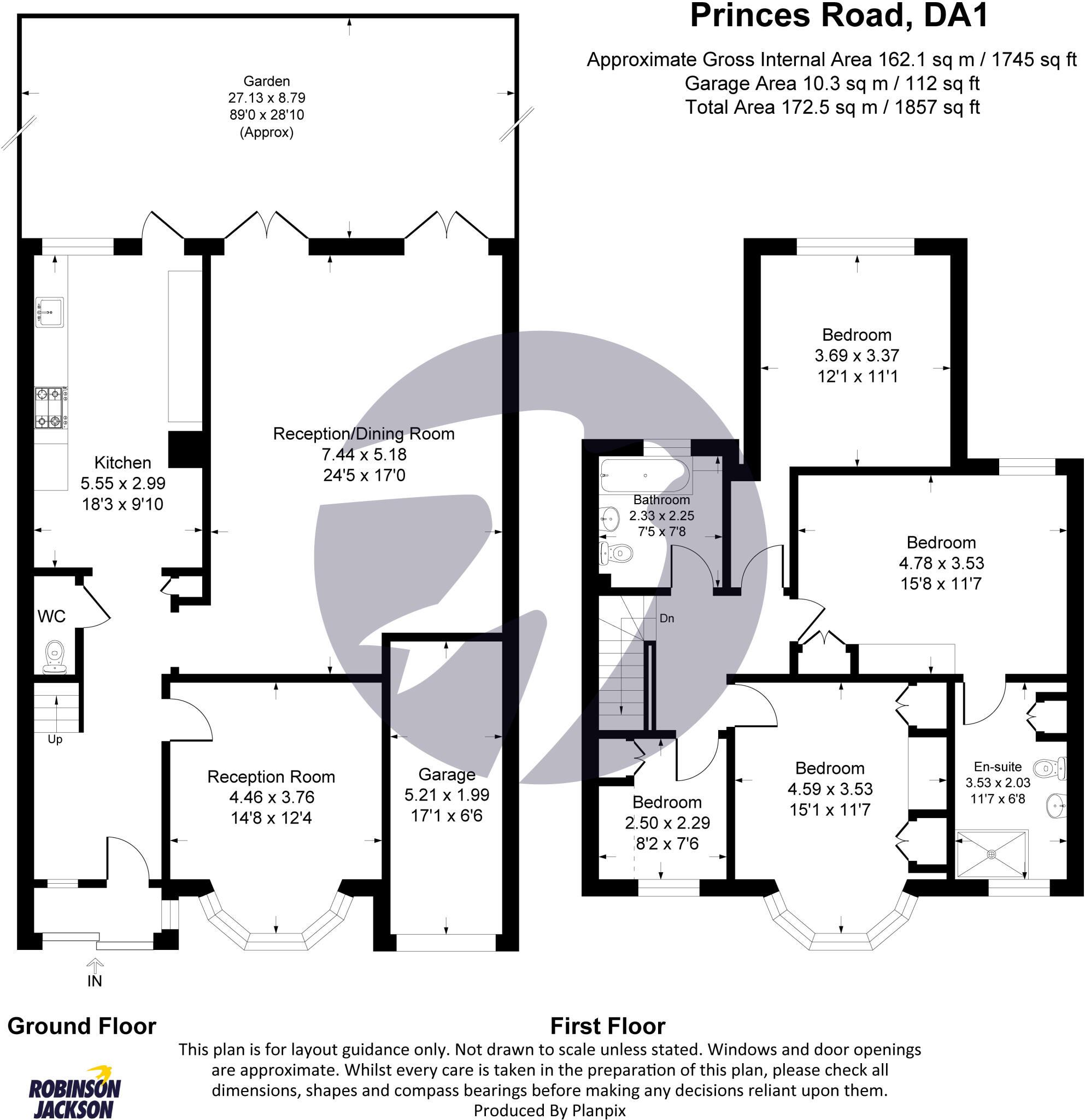 Princes Road, West Dartford, Kent, DA1 floorplan