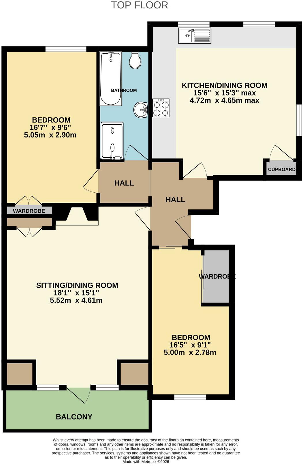 Grosvenor Crescent, St Leonards-on-Sea, TN38 floorplan