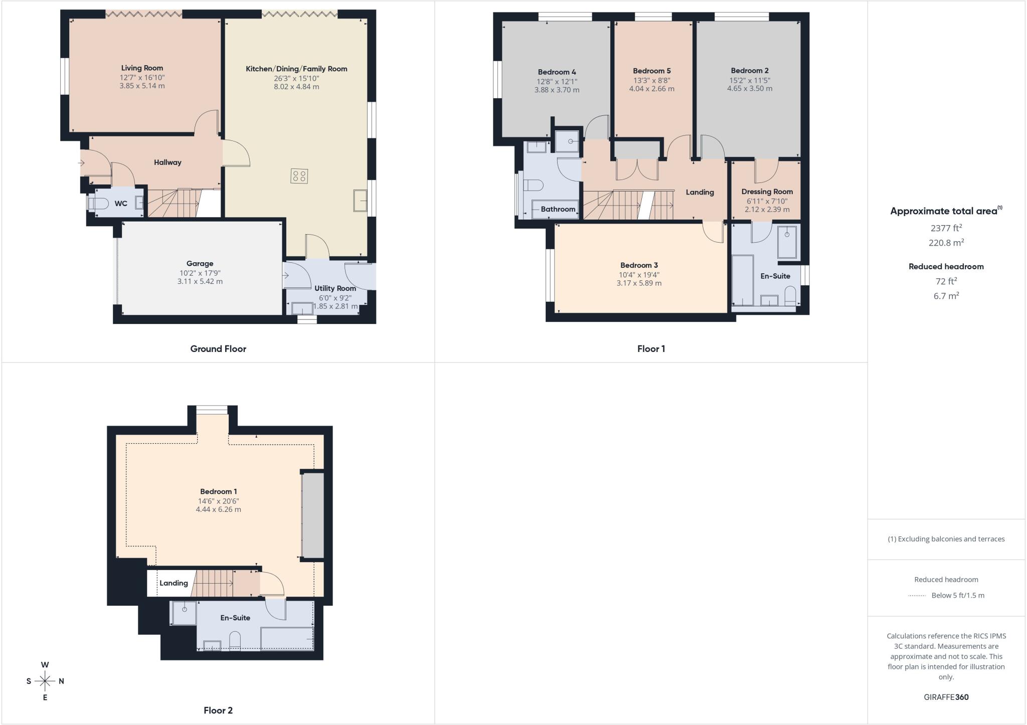 Astor Gardens, Horley, Surrey, RH6 floorplan