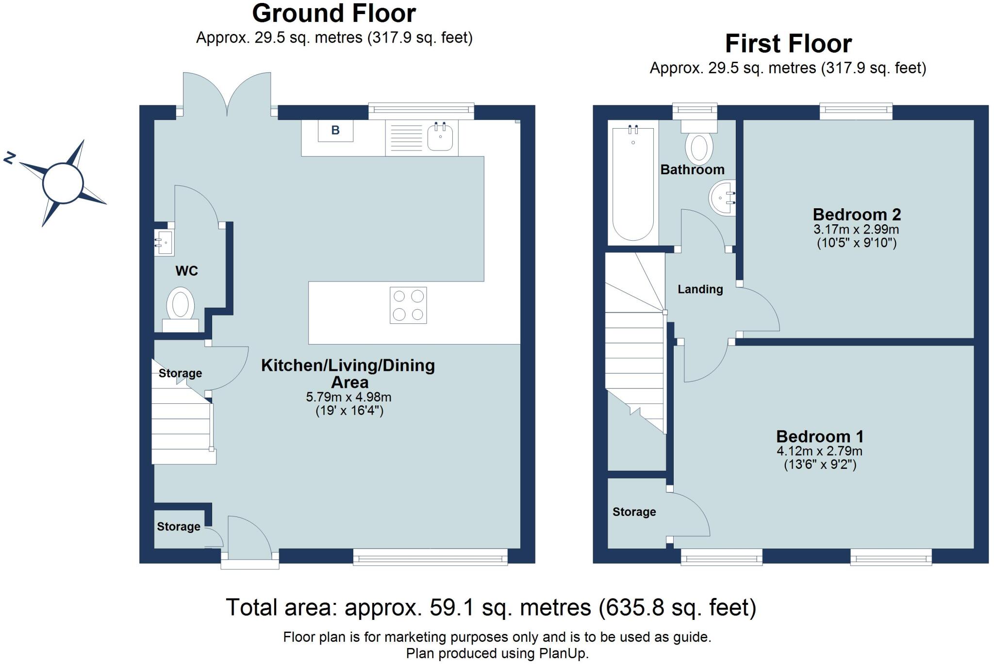 Porters Hill, Harpenden, Hertfordshire, AL5 floorplan