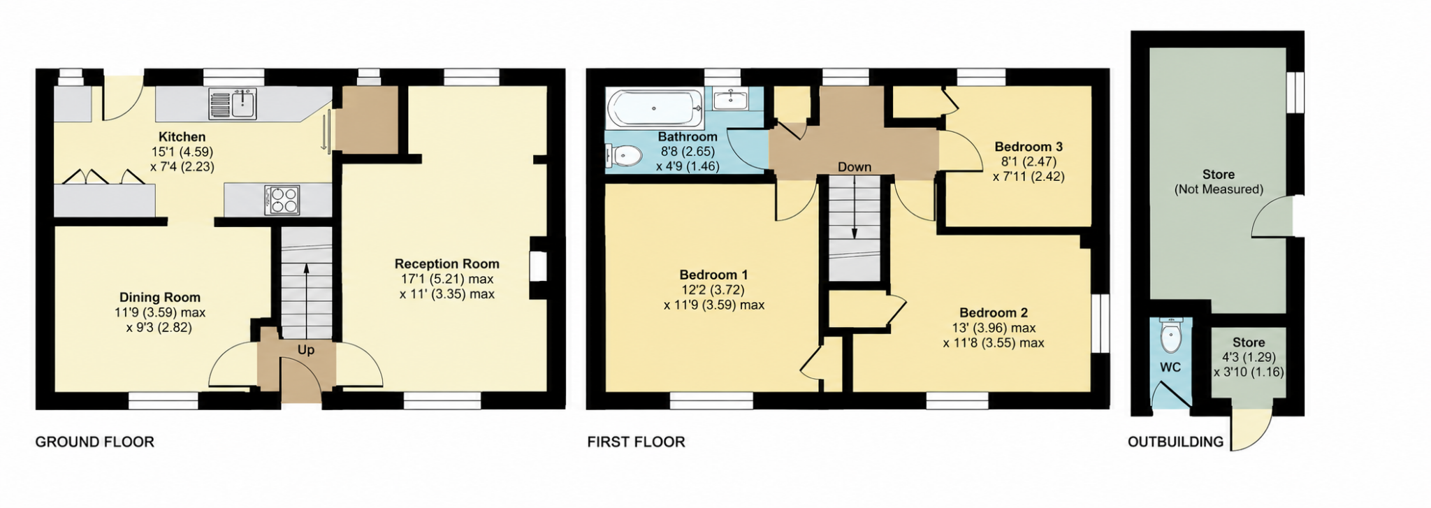 Plough Cottages, Stockton floorplan