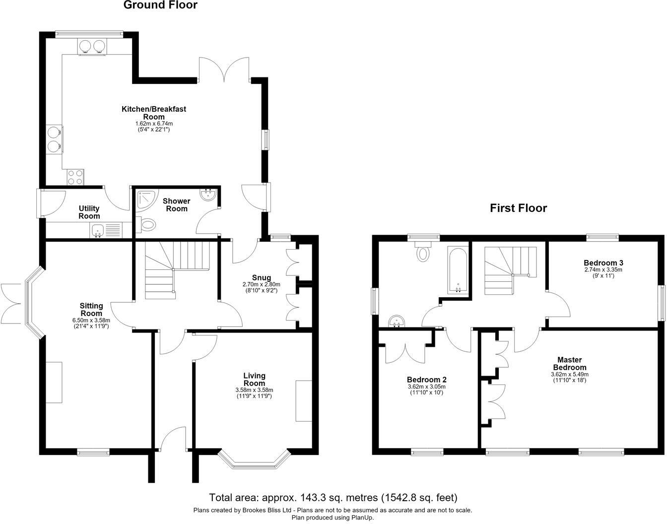 Eardisley, Hereford floorplan
