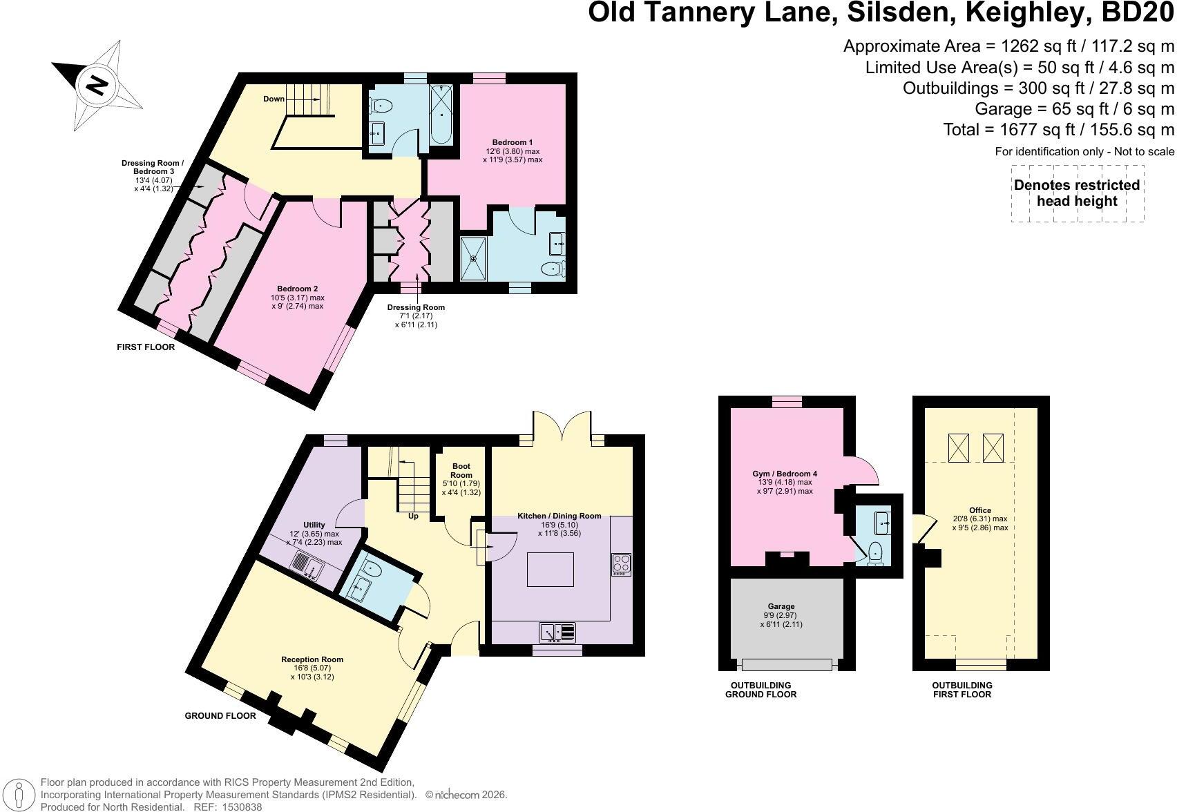 Old Tannery Lane, Silsden, BD20 floorplan