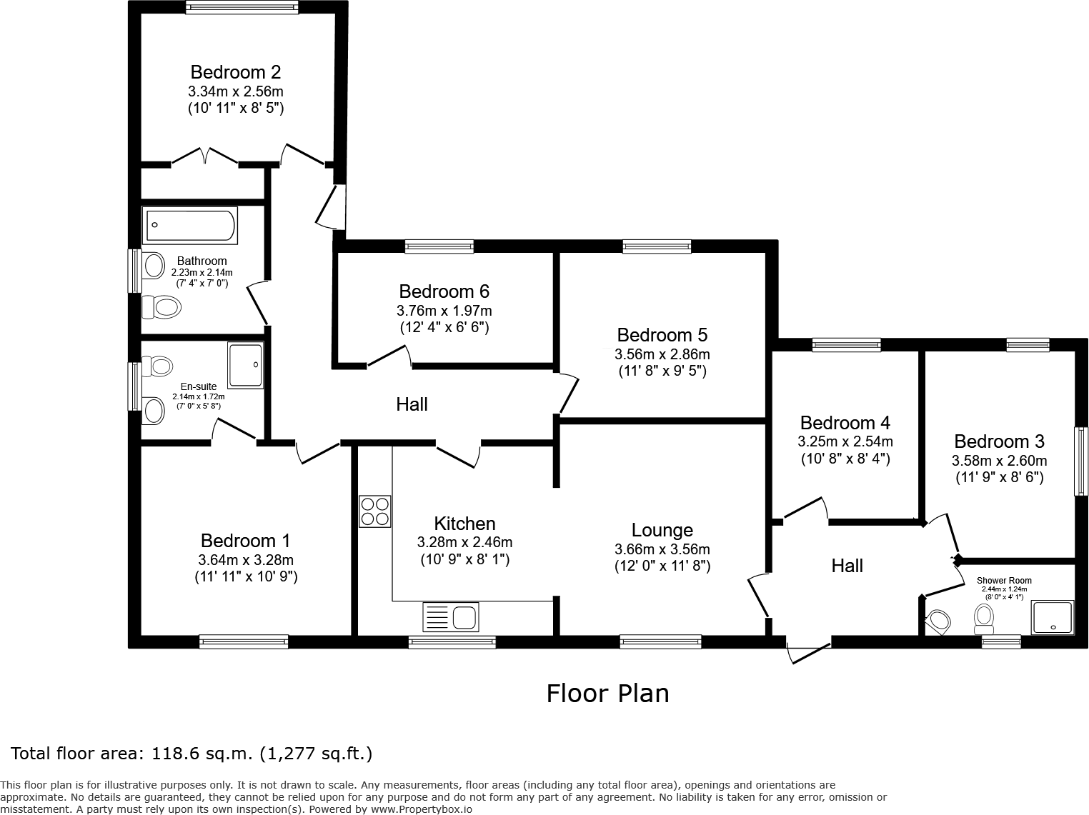 Glen Iris Close, Canterbury, Kent, CT2 floorplan