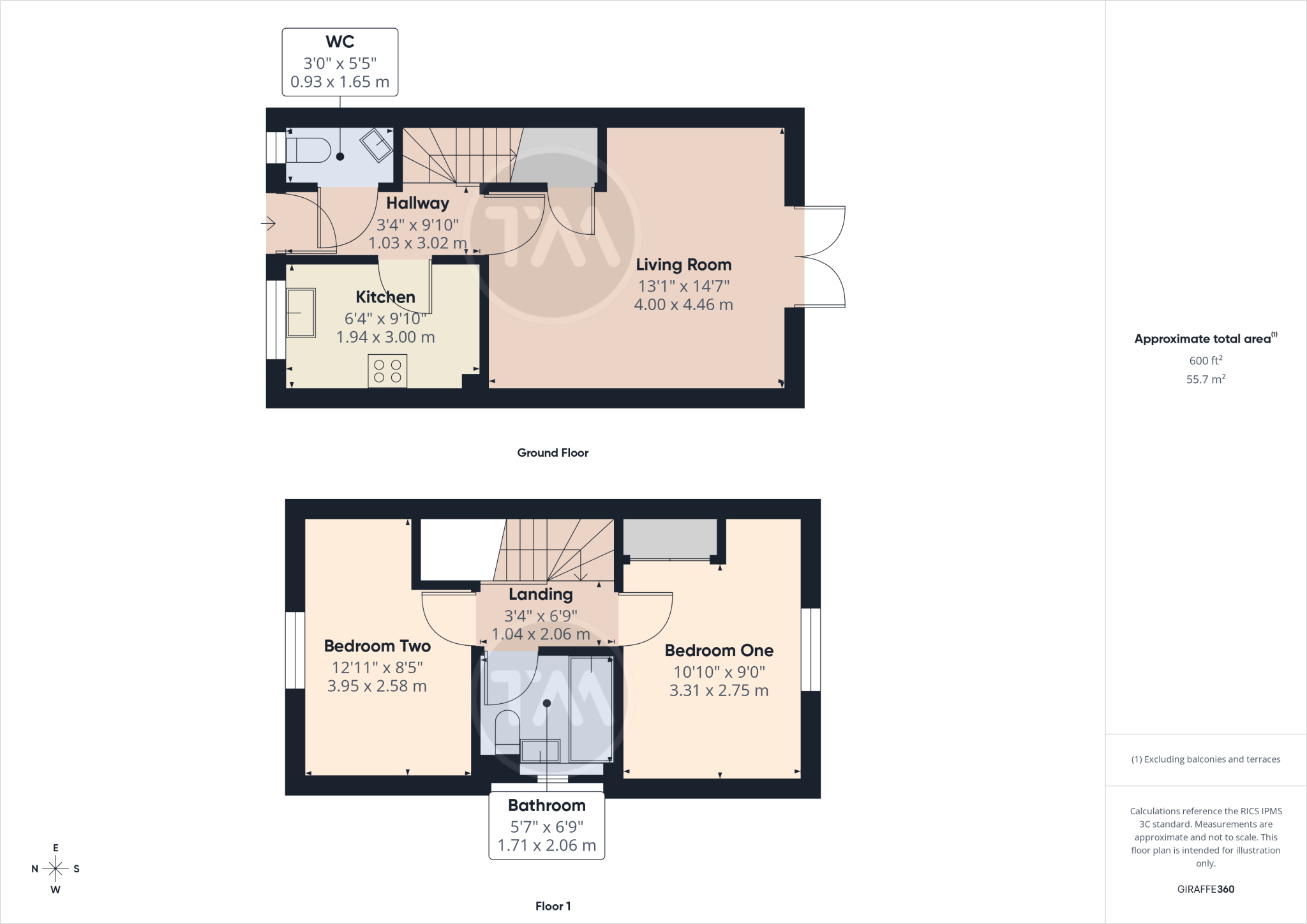 Parker Crescent, Sawtry, Huntingdon, PE28 floorplan