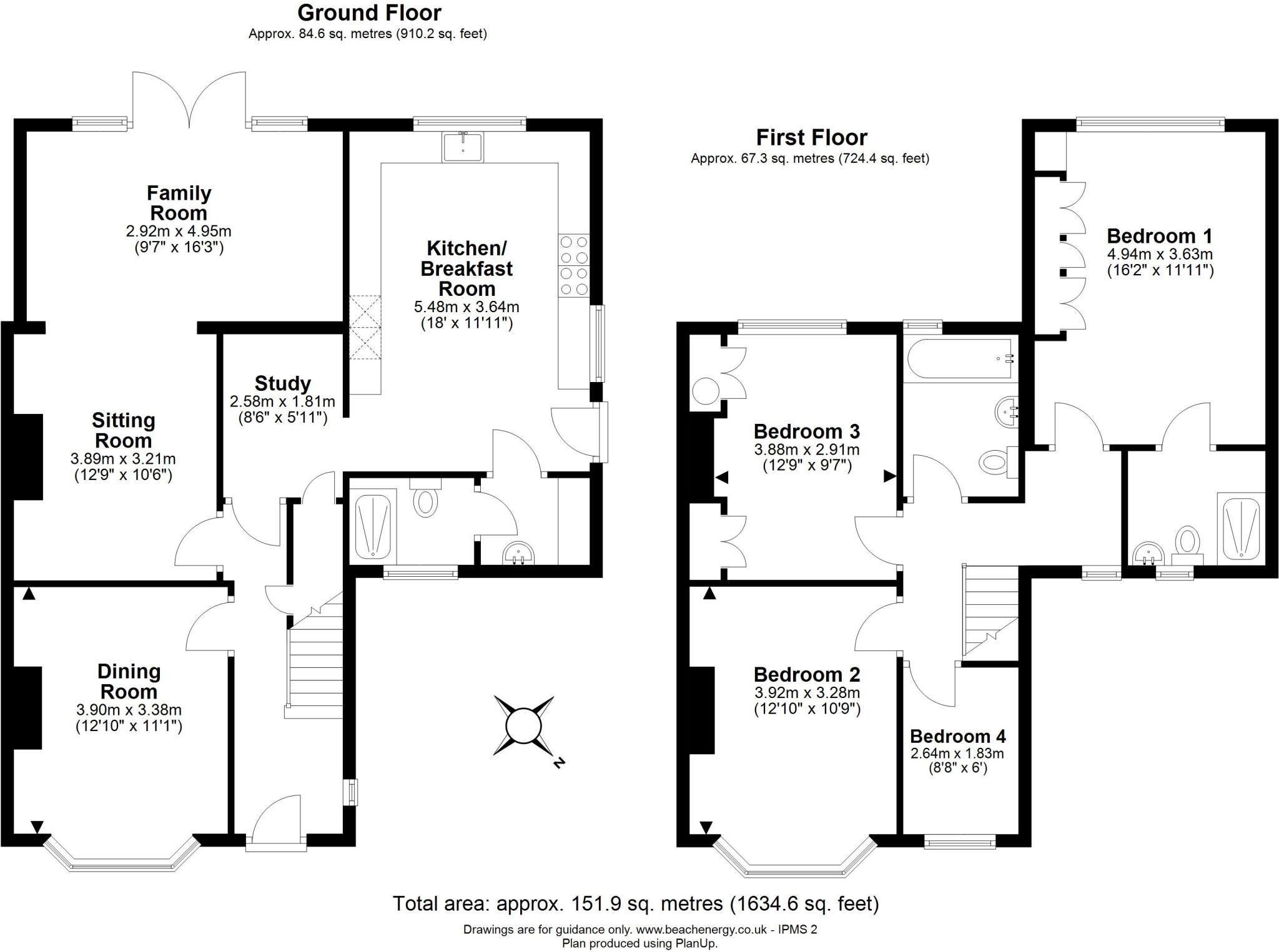 Elfleda Road, Cambridge floorplan
