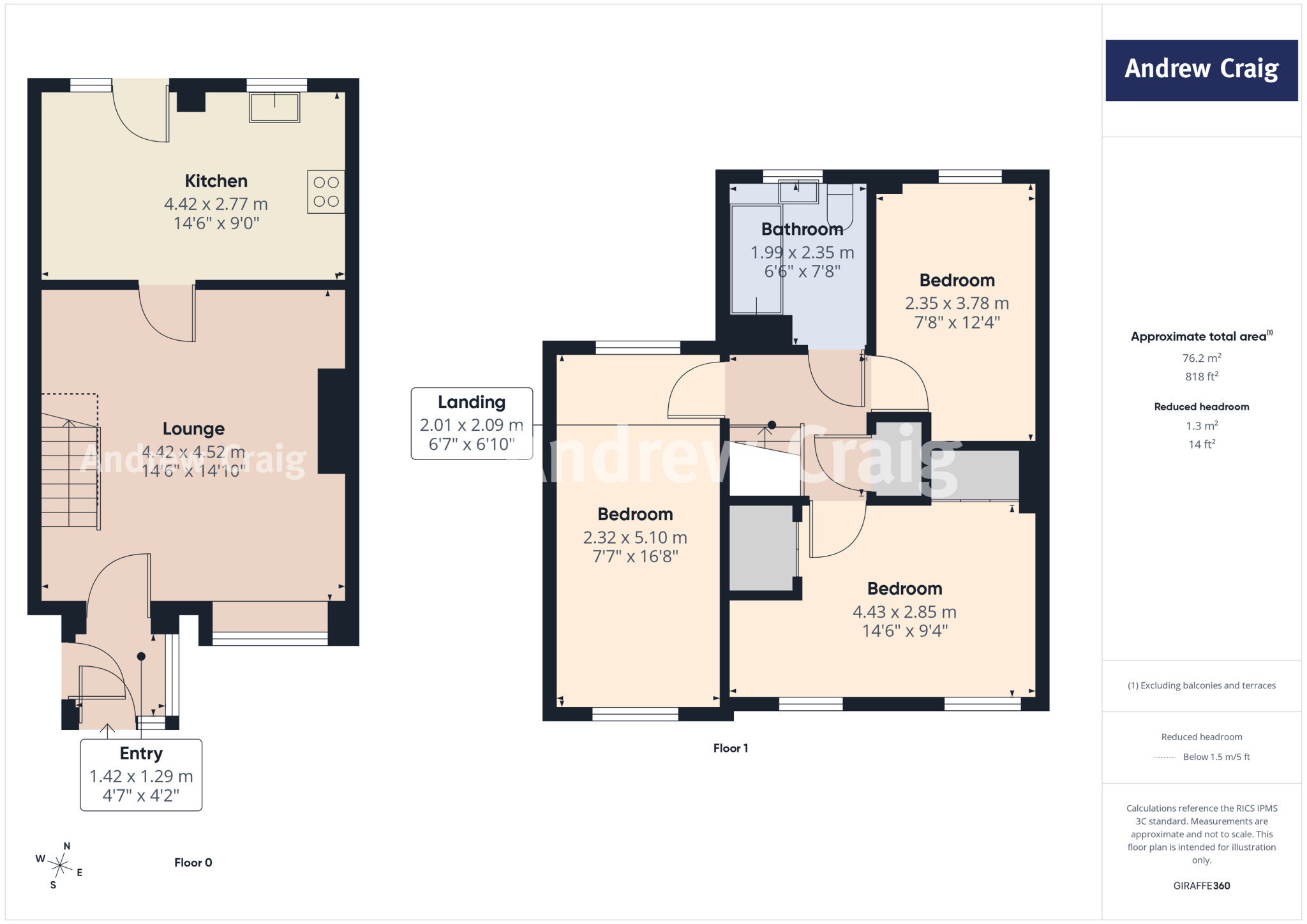 Northumberland Place, Birtley floorplan