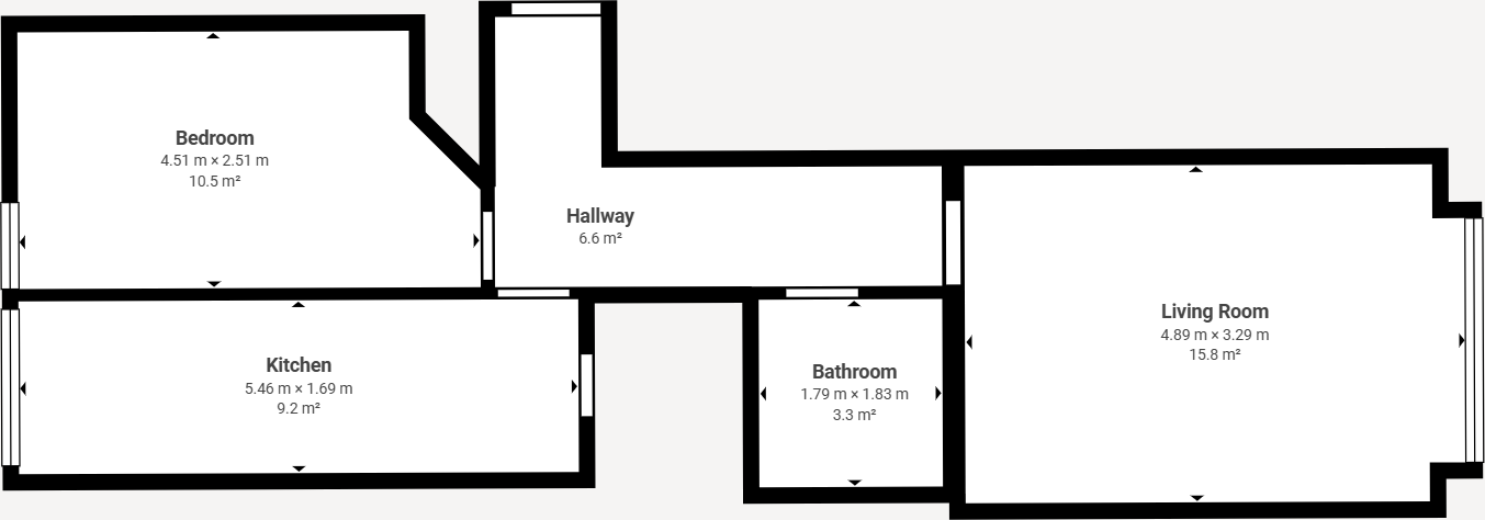 Buccleuch Street, Glasgow, G3 floorplan