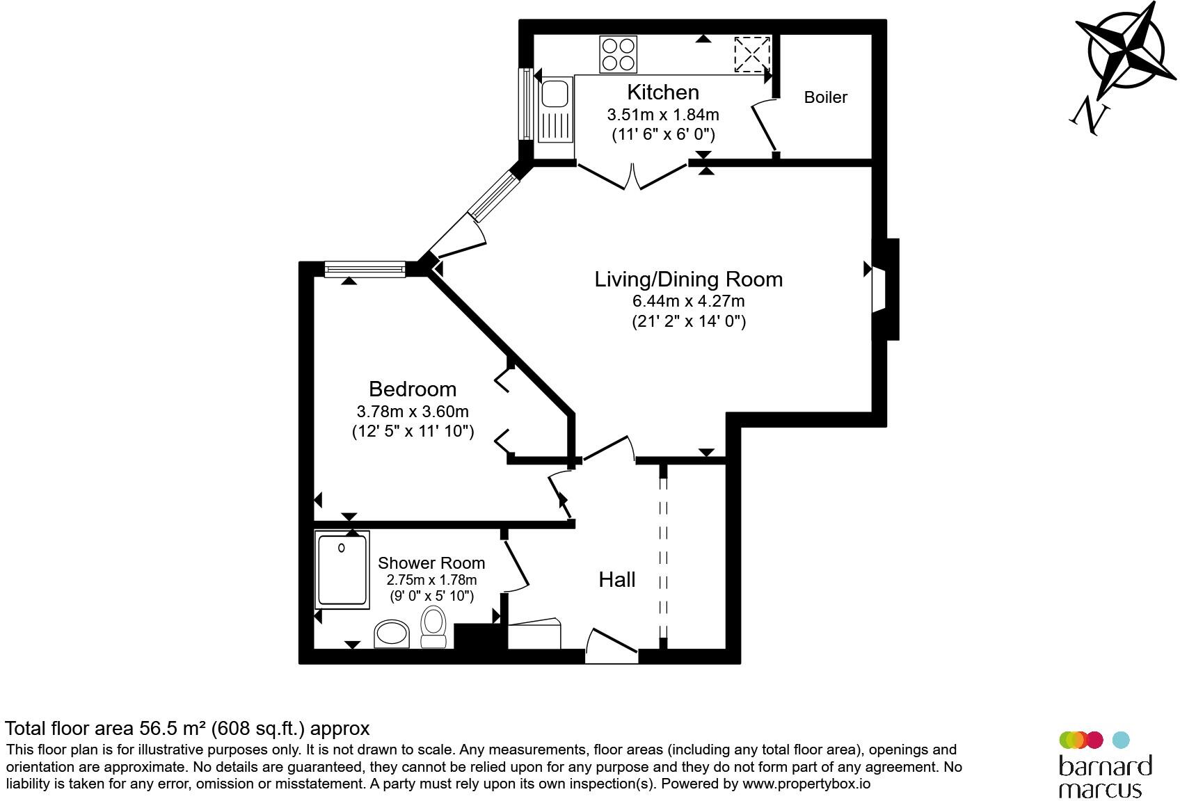 Kingston Road, Epsom floorplan