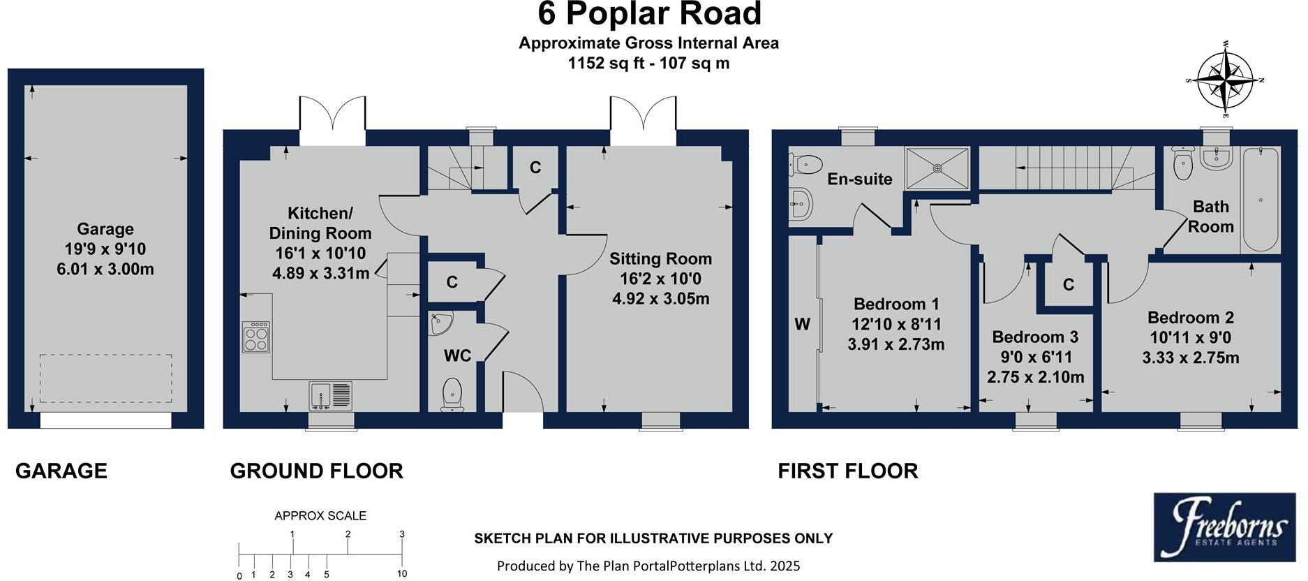 Poplar Road, Dartmouth floorplan