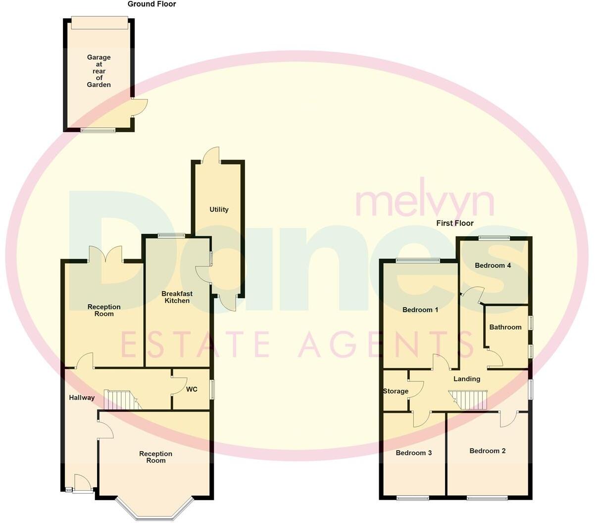 School Road, Hall Green, Birmingham floorplan