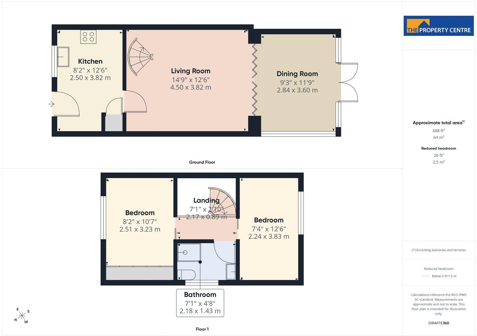 Harris Close, Churchdown, Gloucester, Gloucestershire, GL3 floorplan