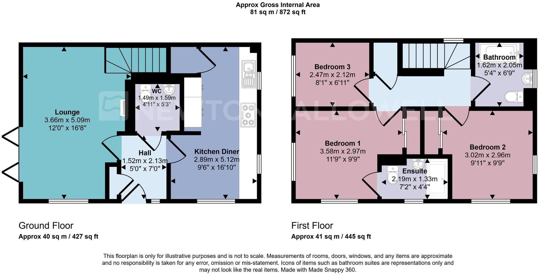 Celadon Drive, Coalville, LE67 floorplan
