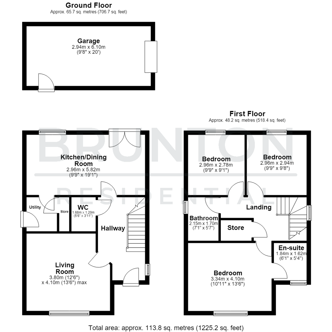 Littlestone Wynd, The Fairways, Cramlington NE23 floorplan