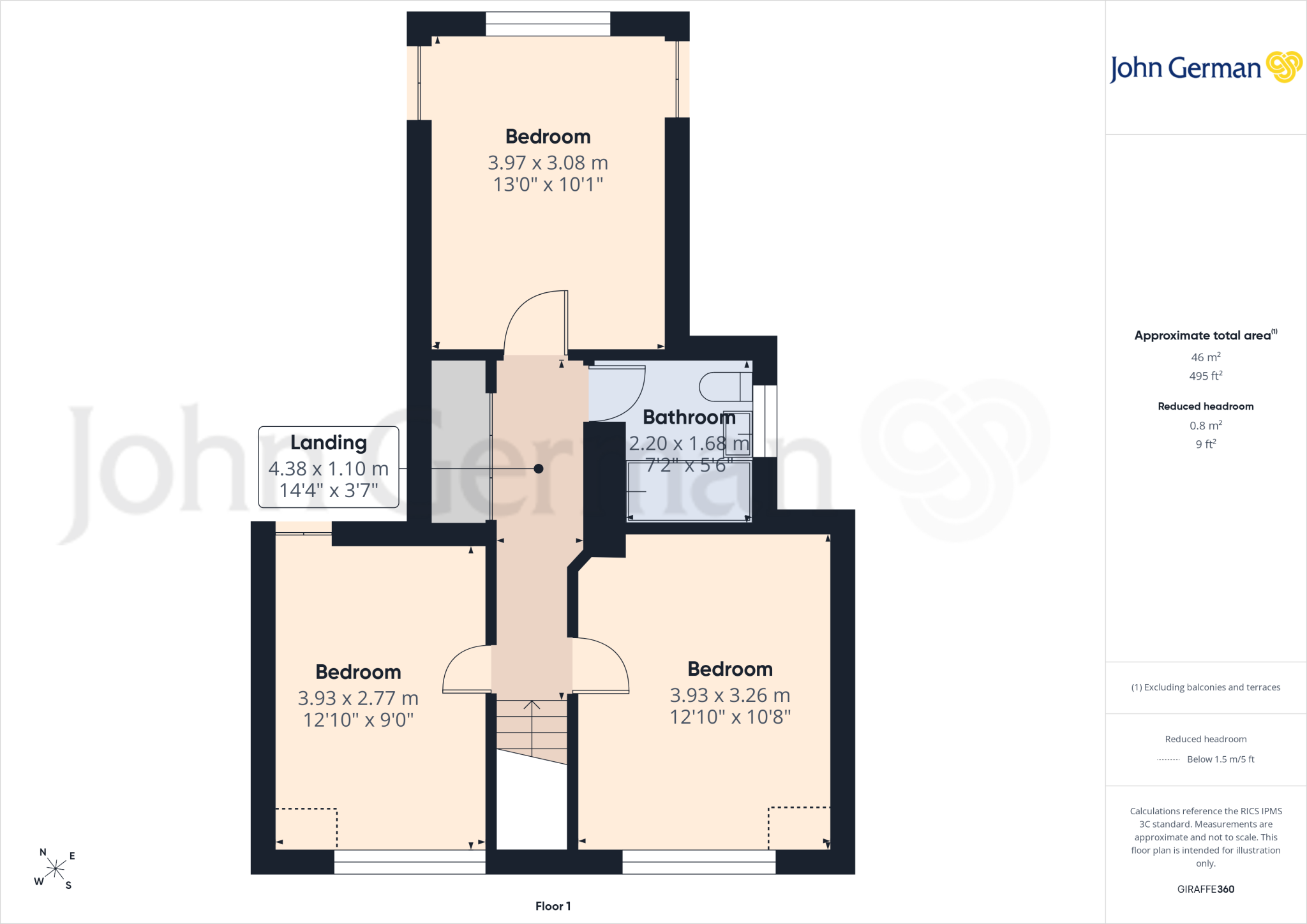 Lambourne Avenue, Ashbourne floorplan