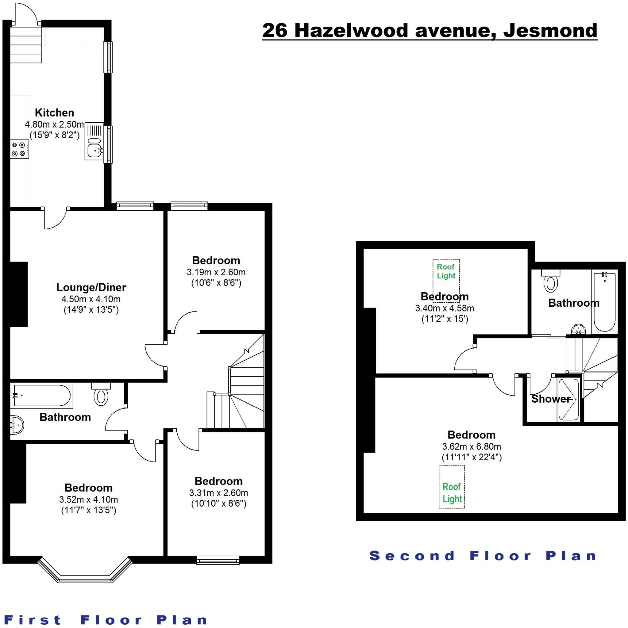 Hazelwood Avenue, Jesmond, Newcastle Upon Tyne, NE2 floorplan