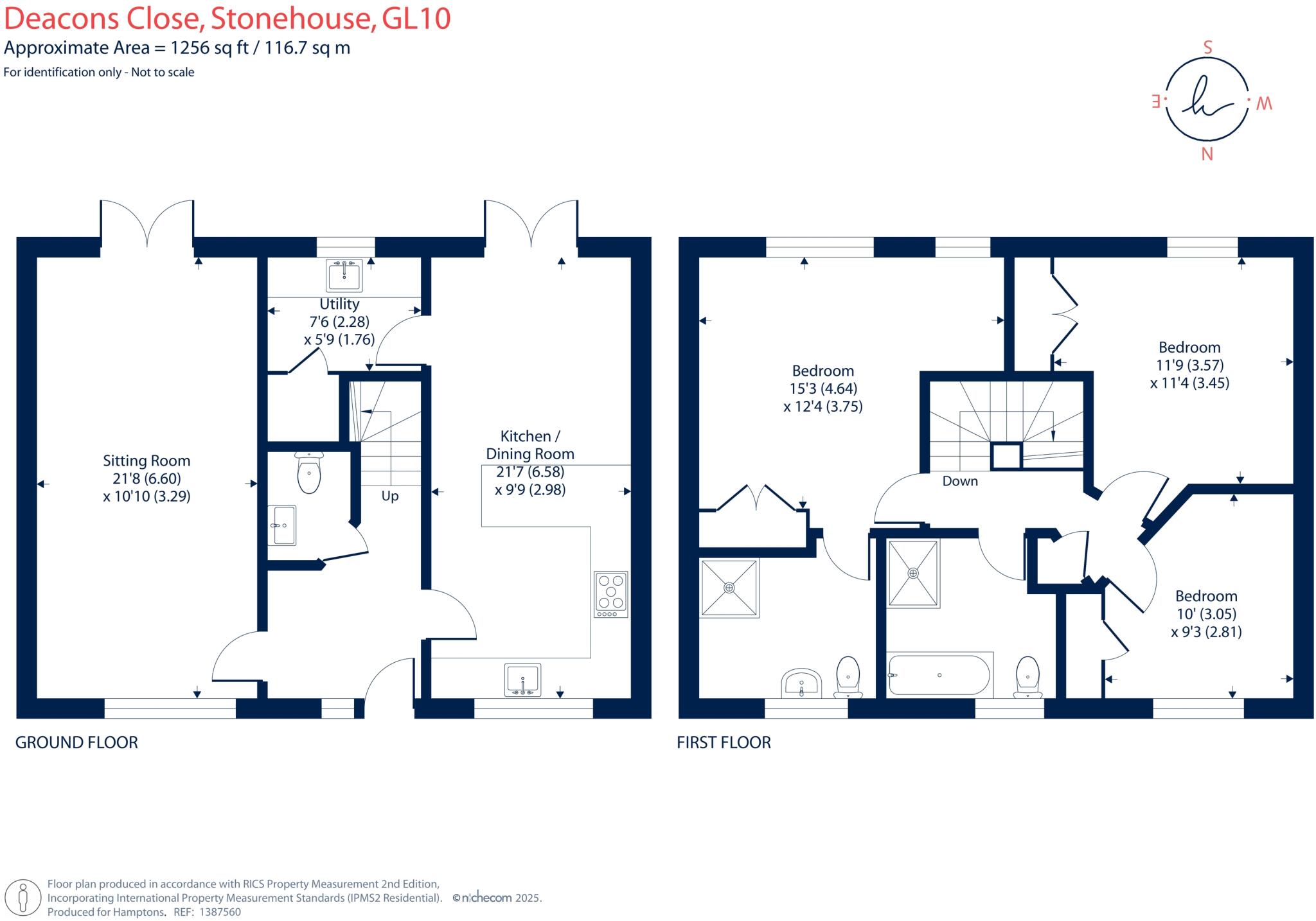 Deacons Close, Kings Stanley, GL10 floorplan