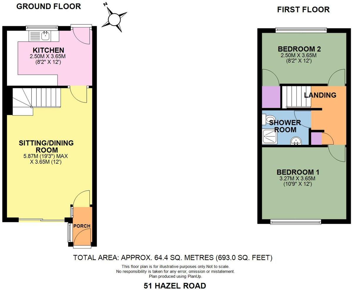 Hazel Road, Tavistock, PL19 floorplan