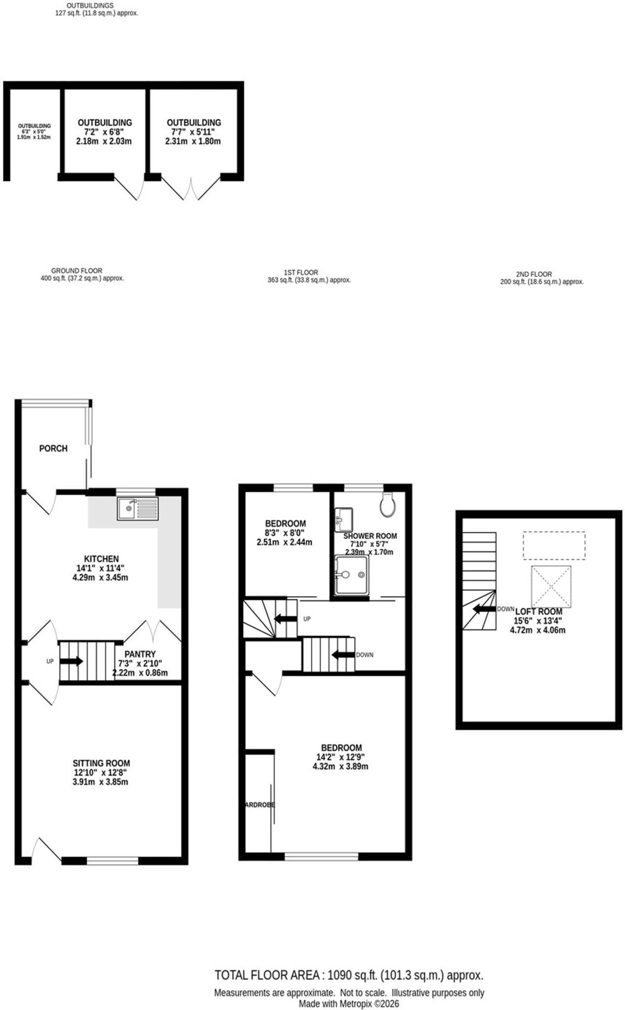 Macclesfield Road, Whaley Bridge, SK23 floorplan