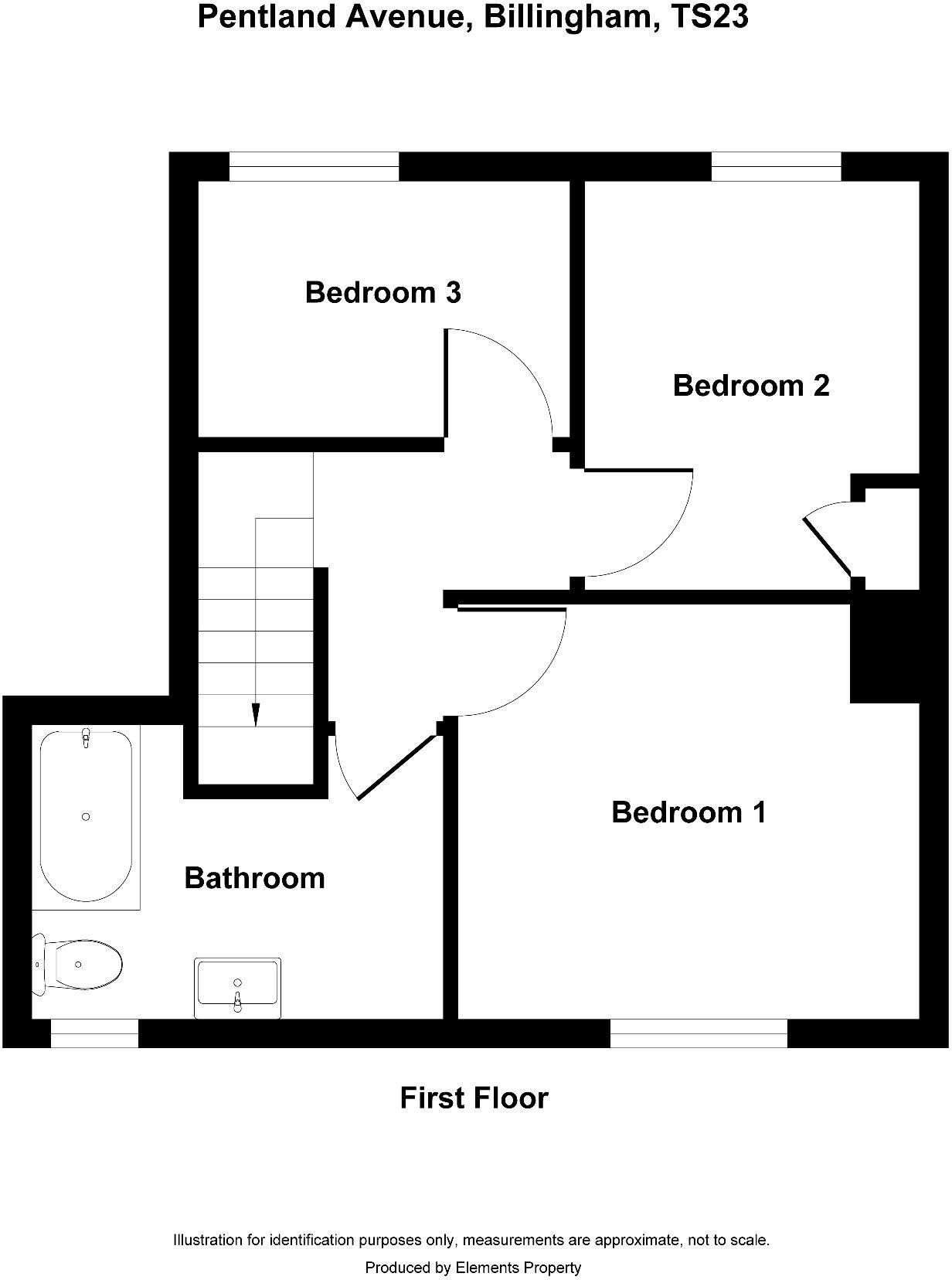 Pentland Avenue, Billingham, TS23 floorplan