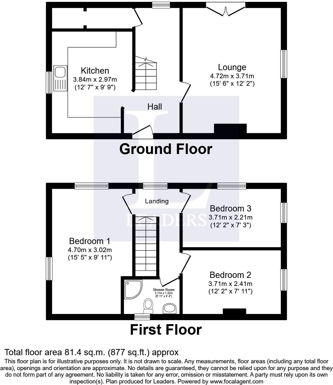 Woodthorpe Avenue, LE11 floorplan