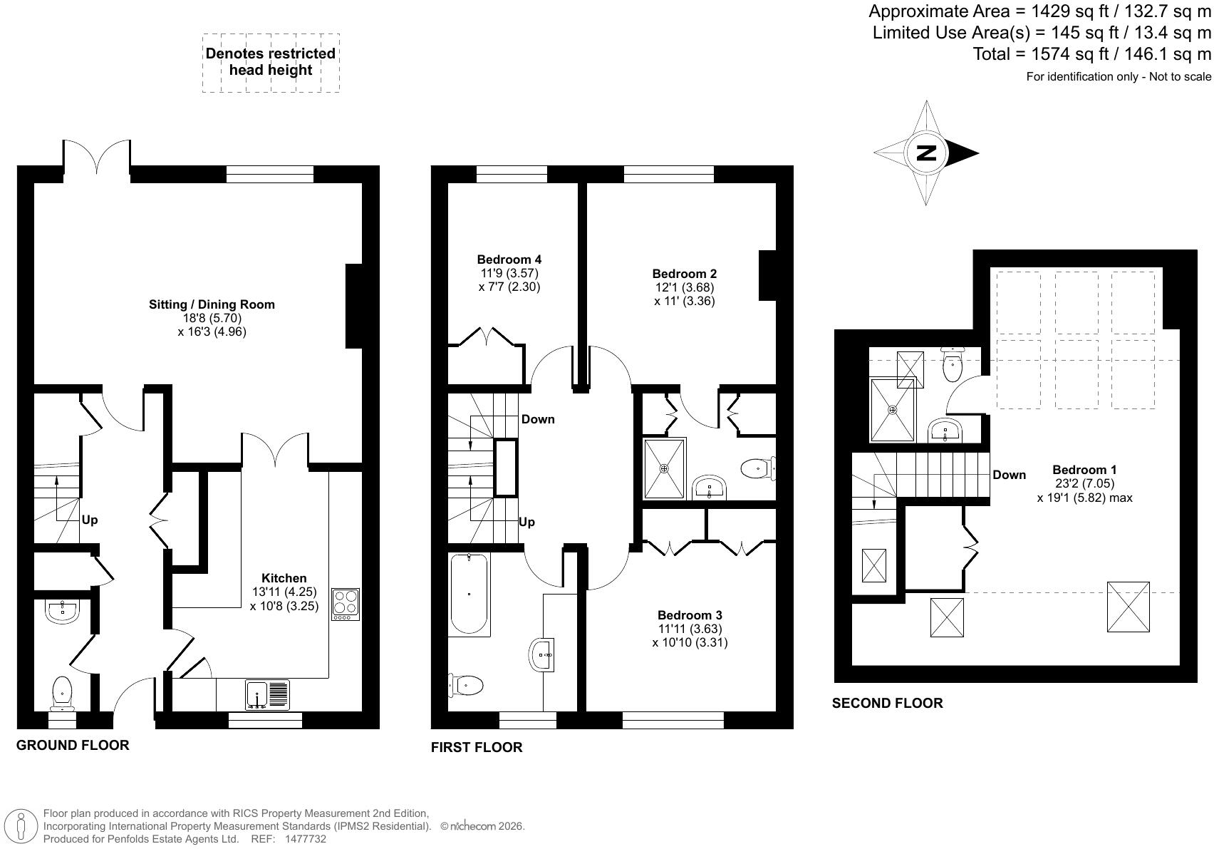 Loxwood Farm Place, Loxwood, Billingshurst, West Sussex, RH14 floorplan