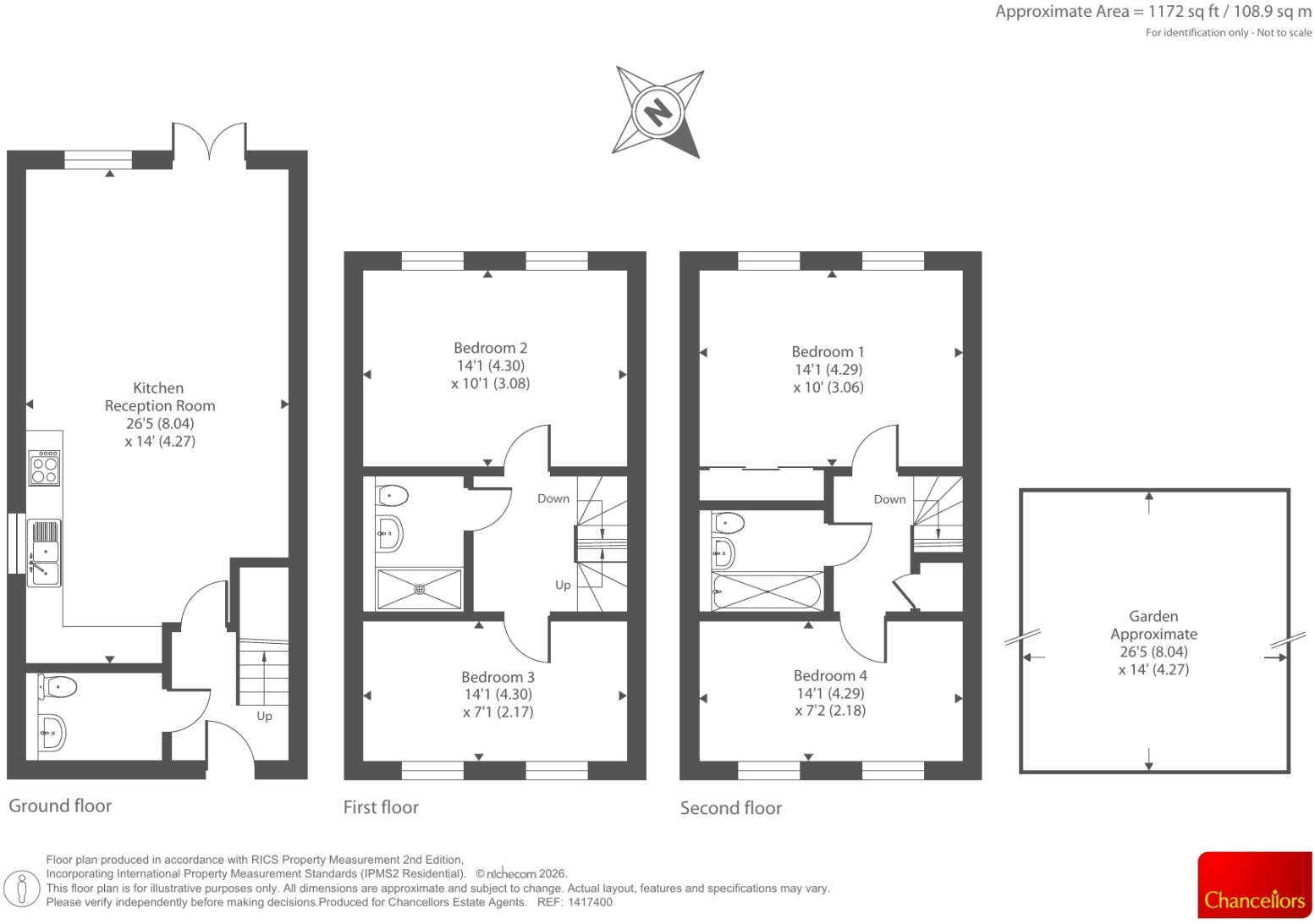 Padua Way, Littlemore, Oxford floorplan