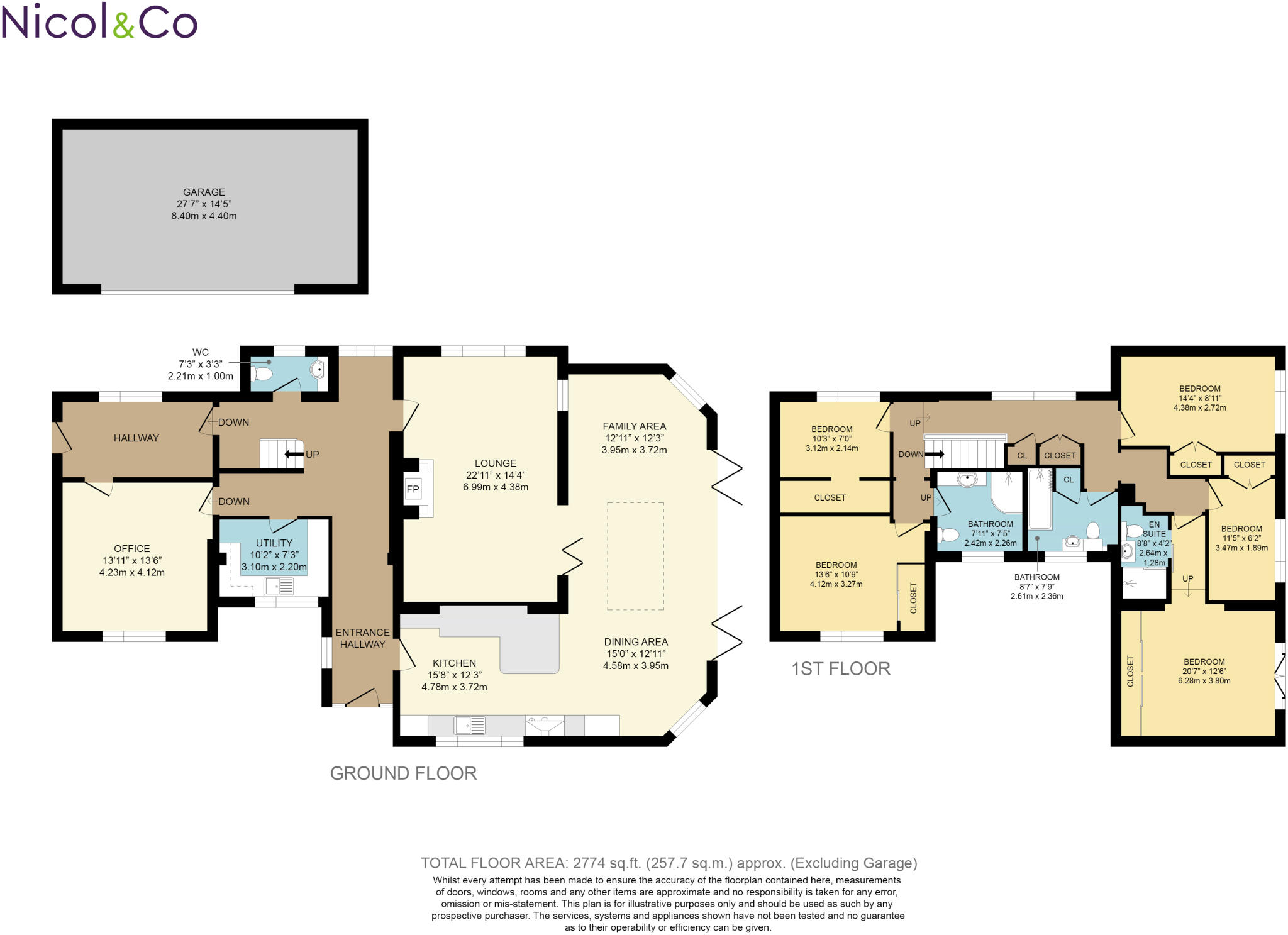 Beauchamp Lane, Callow End, Worcester, Worcestershire, WR2 floorplan