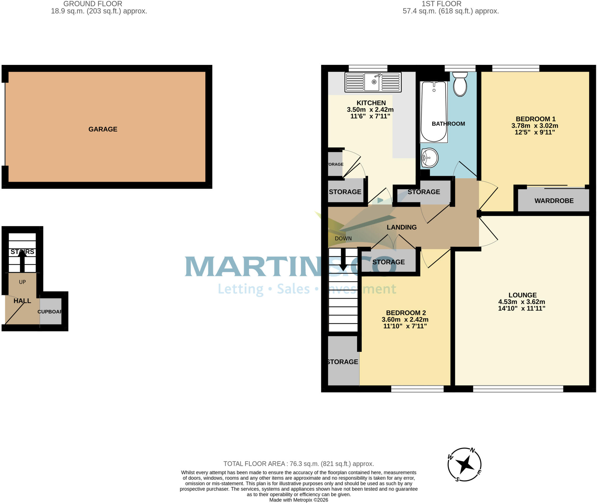 Shelley Close, Abingdon floorplan