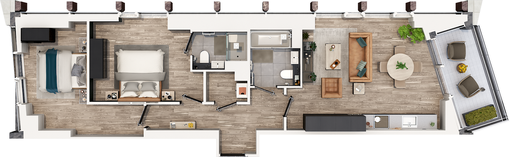 Icon Tower, Portal Way, Acton, Ealing floorplan