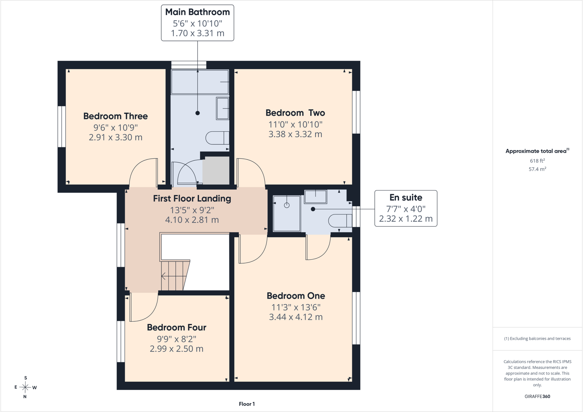 Groombridge Crescent, Littleover floorplan