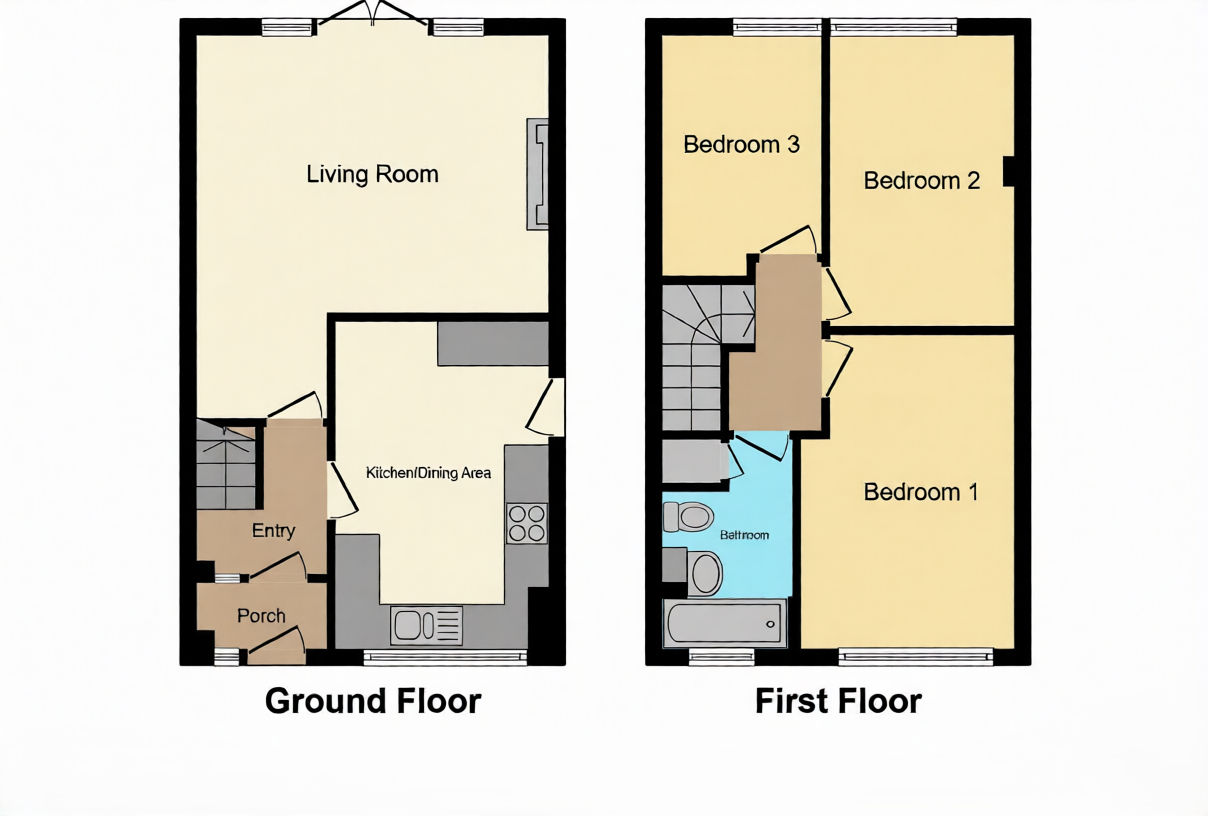 Parkside, Birmingham, B32 3DG floorplan