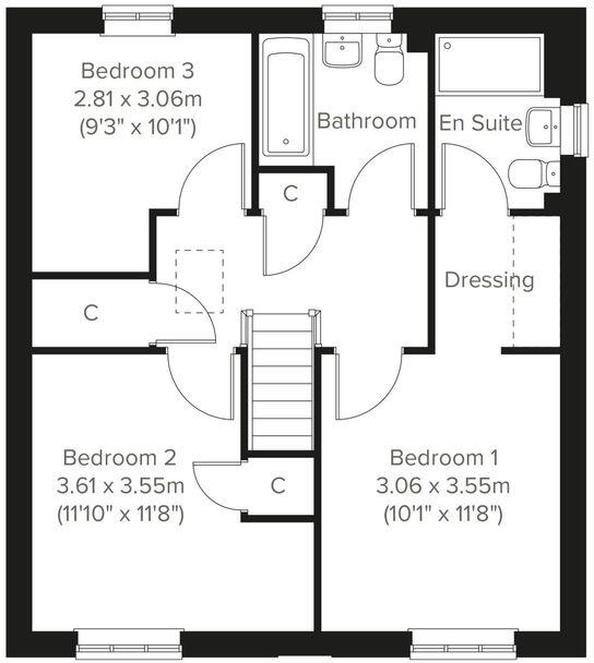 Greatham Meadows, Greatham, Hartlepool, TS22 floorplan