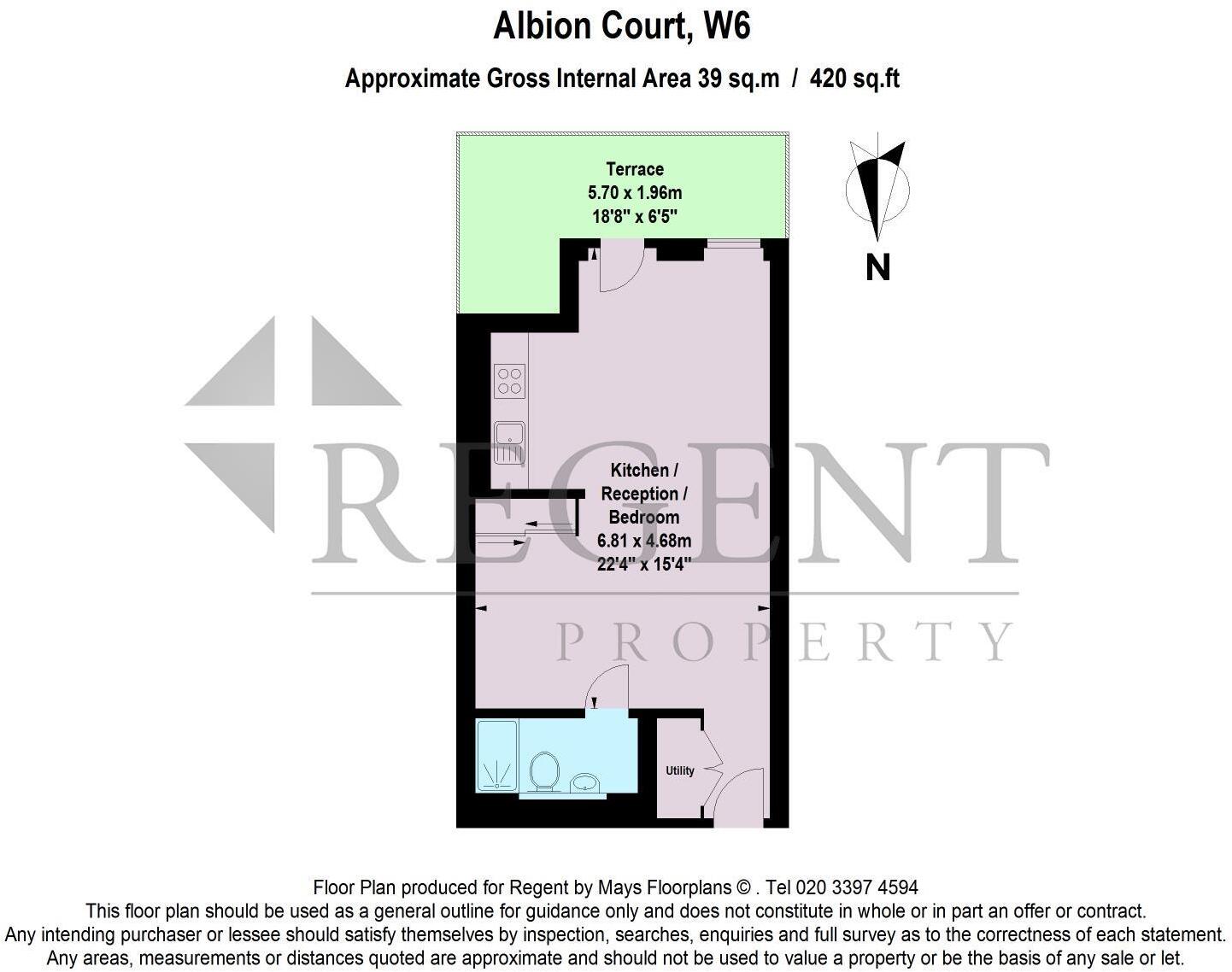 Albion Court, Hammersmith, W6 floorplan