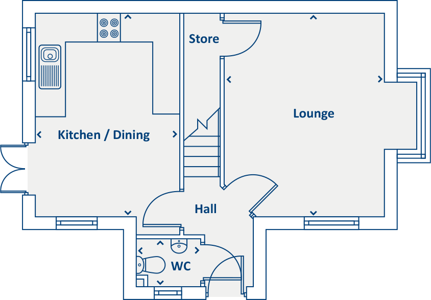 Off Beacon Lane,
Cramlington,
NE23 8AZ floorplan