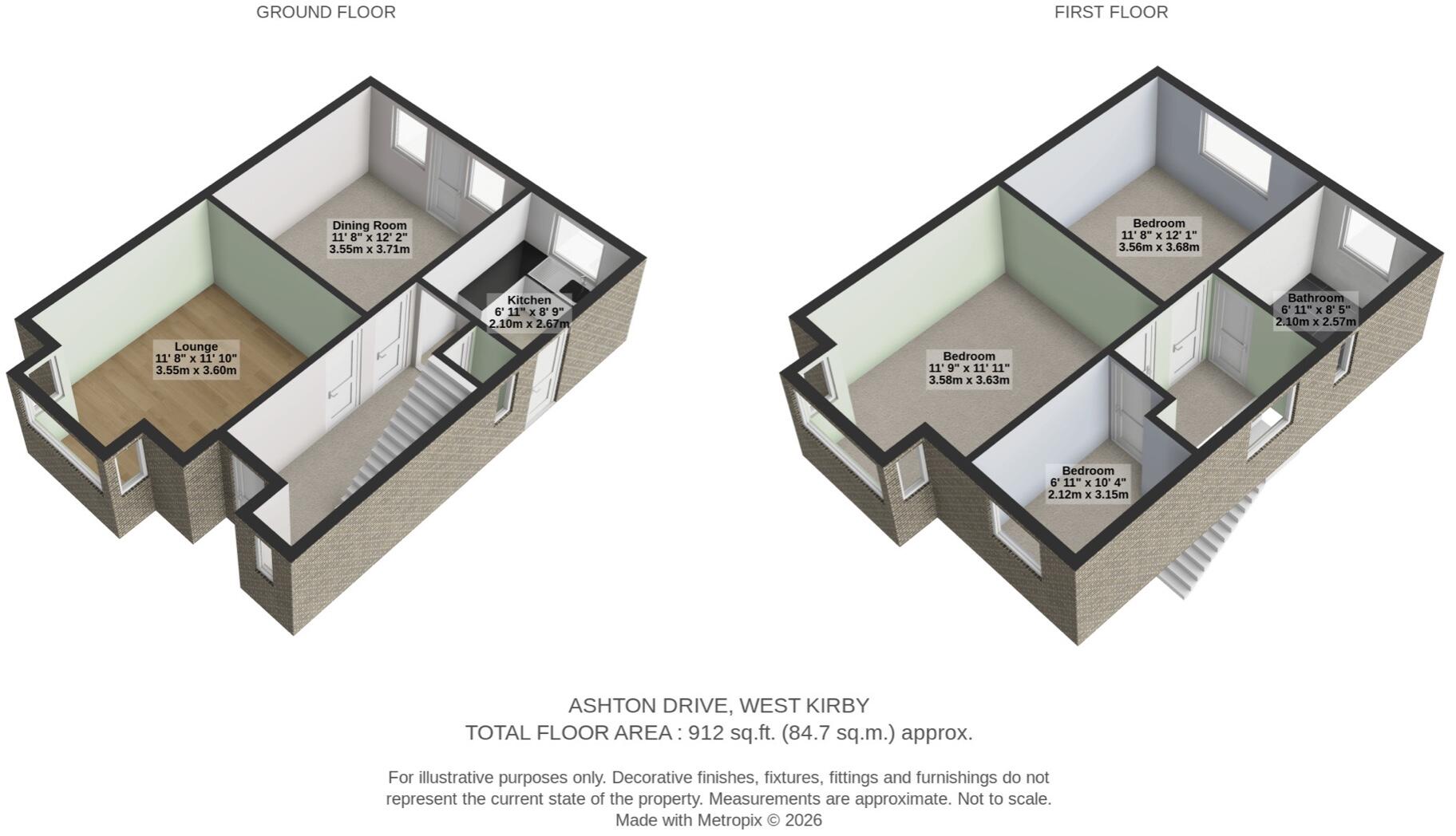 Ashton Drive, CH48 floorplan