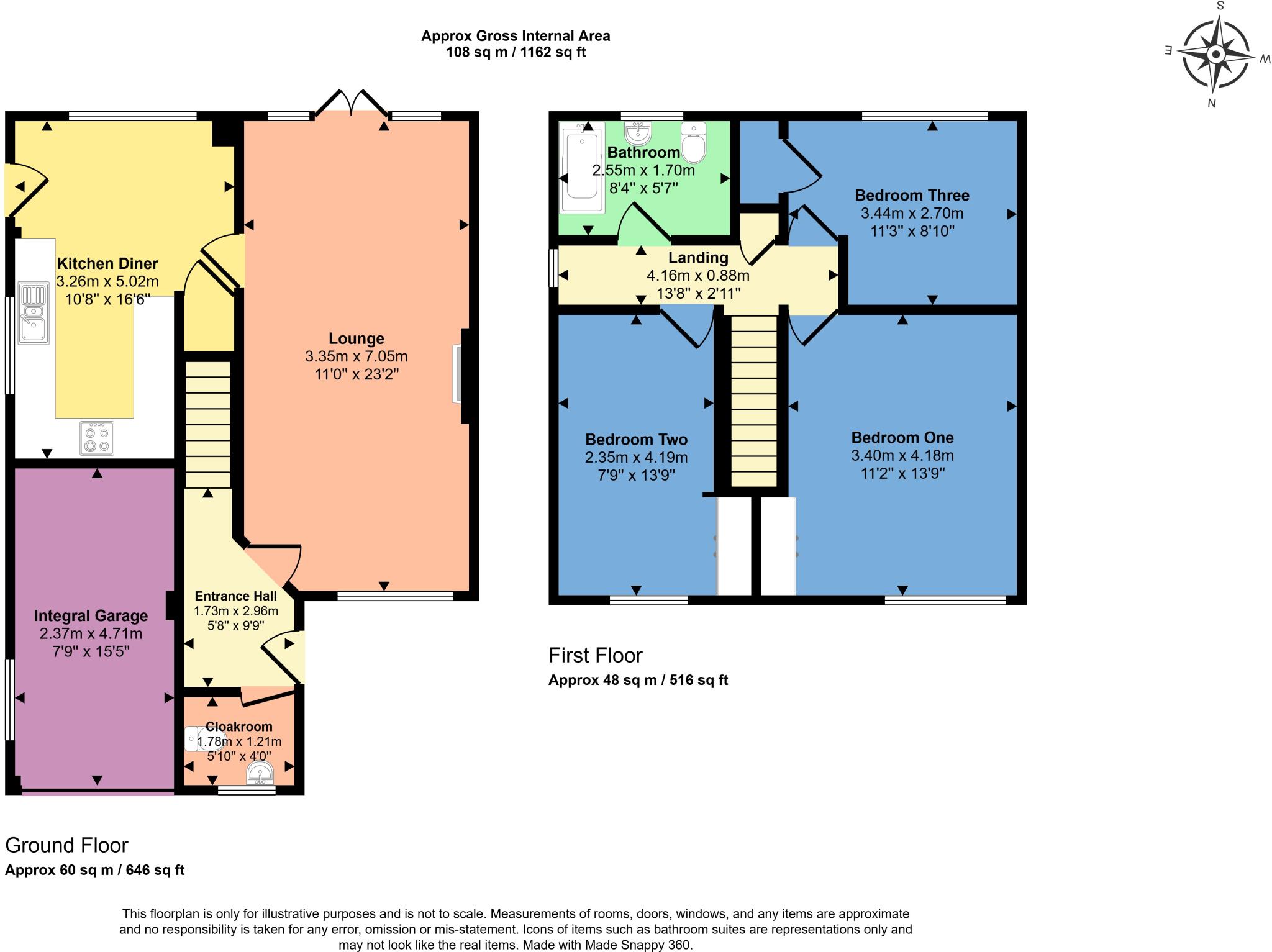 Northleigh Way, Earl Shilton floorplan