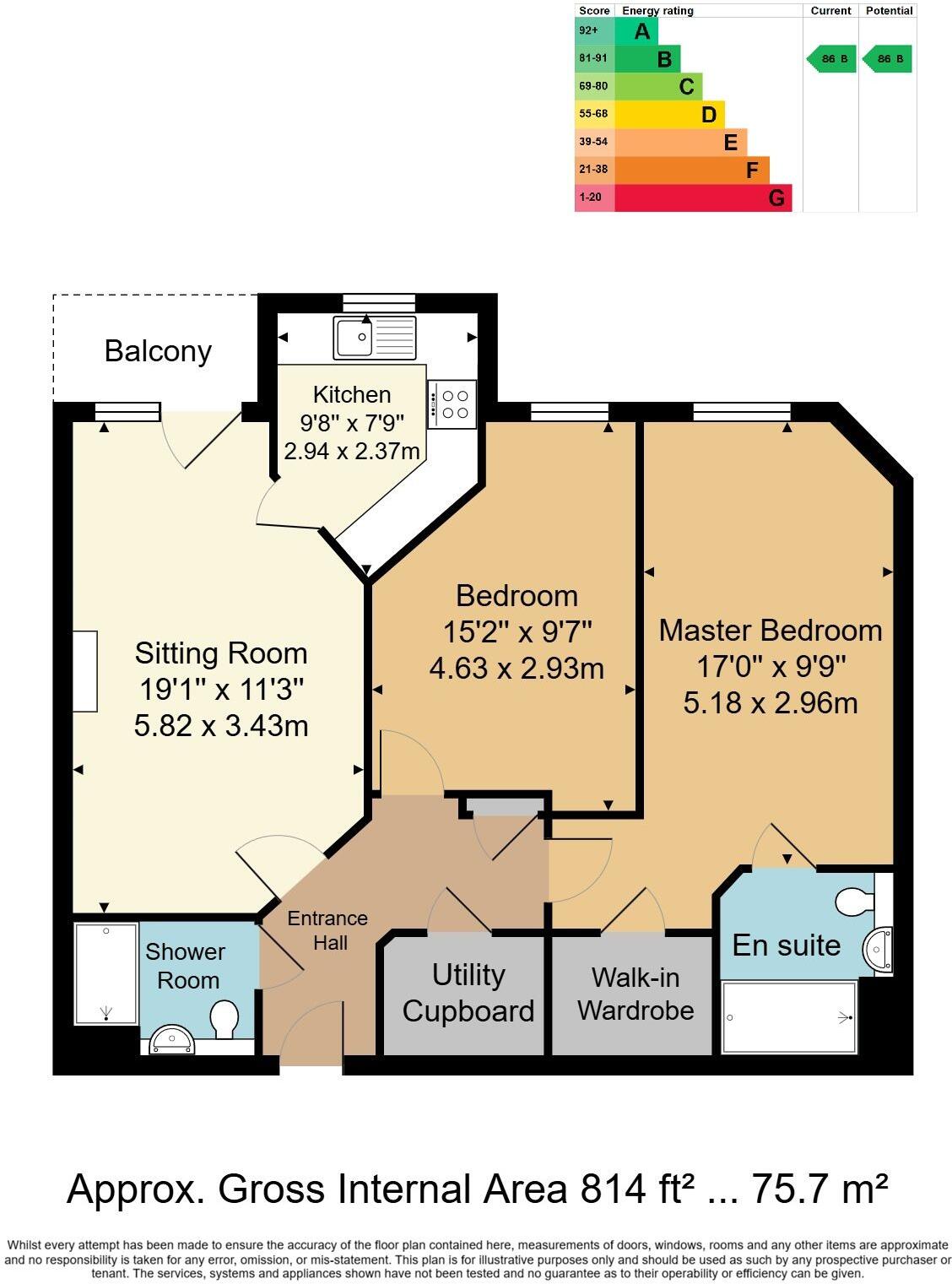 Pinewood Gardens, Southborough floorplan