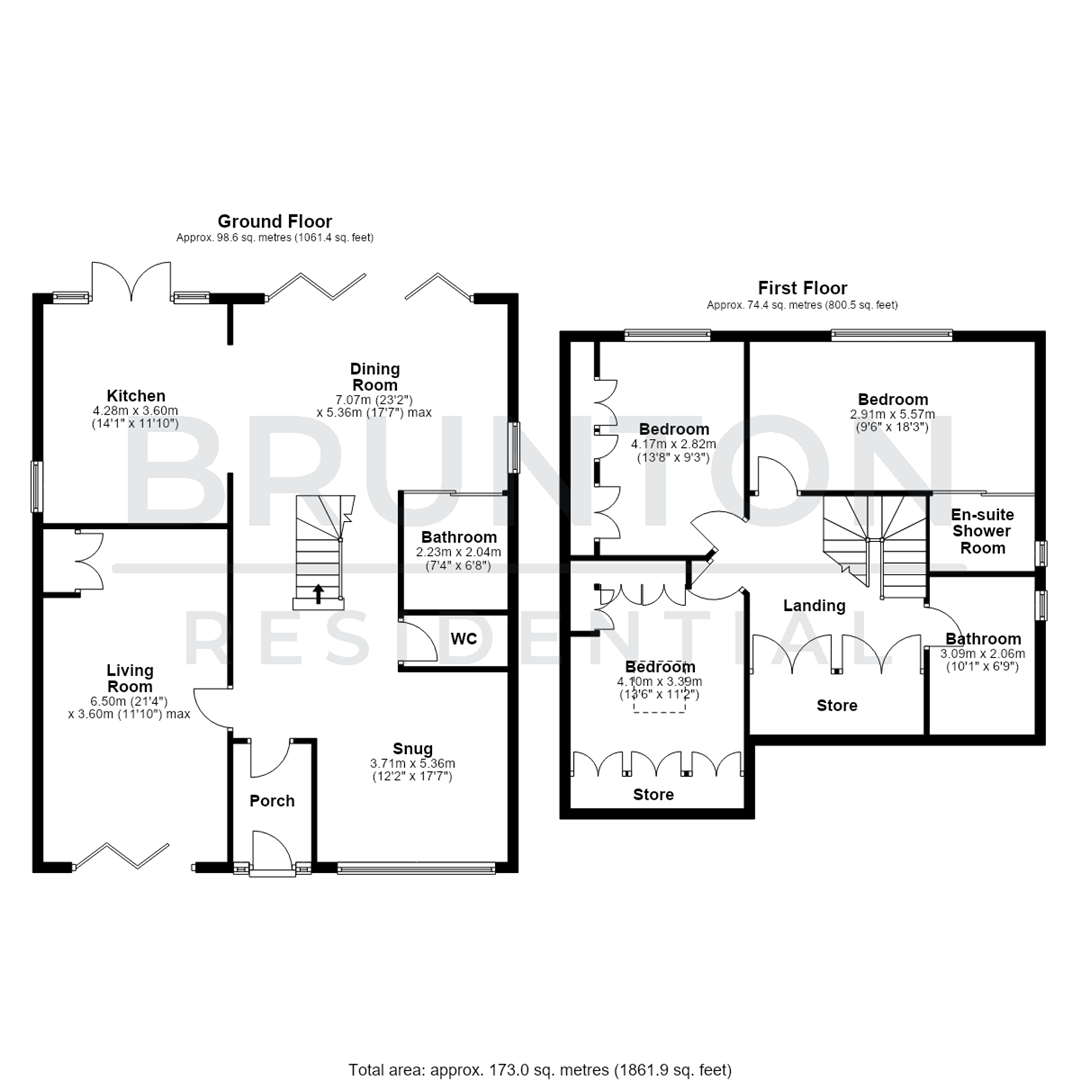 Kirkley, Newcastle Upon Tyne, NE20 floorplan