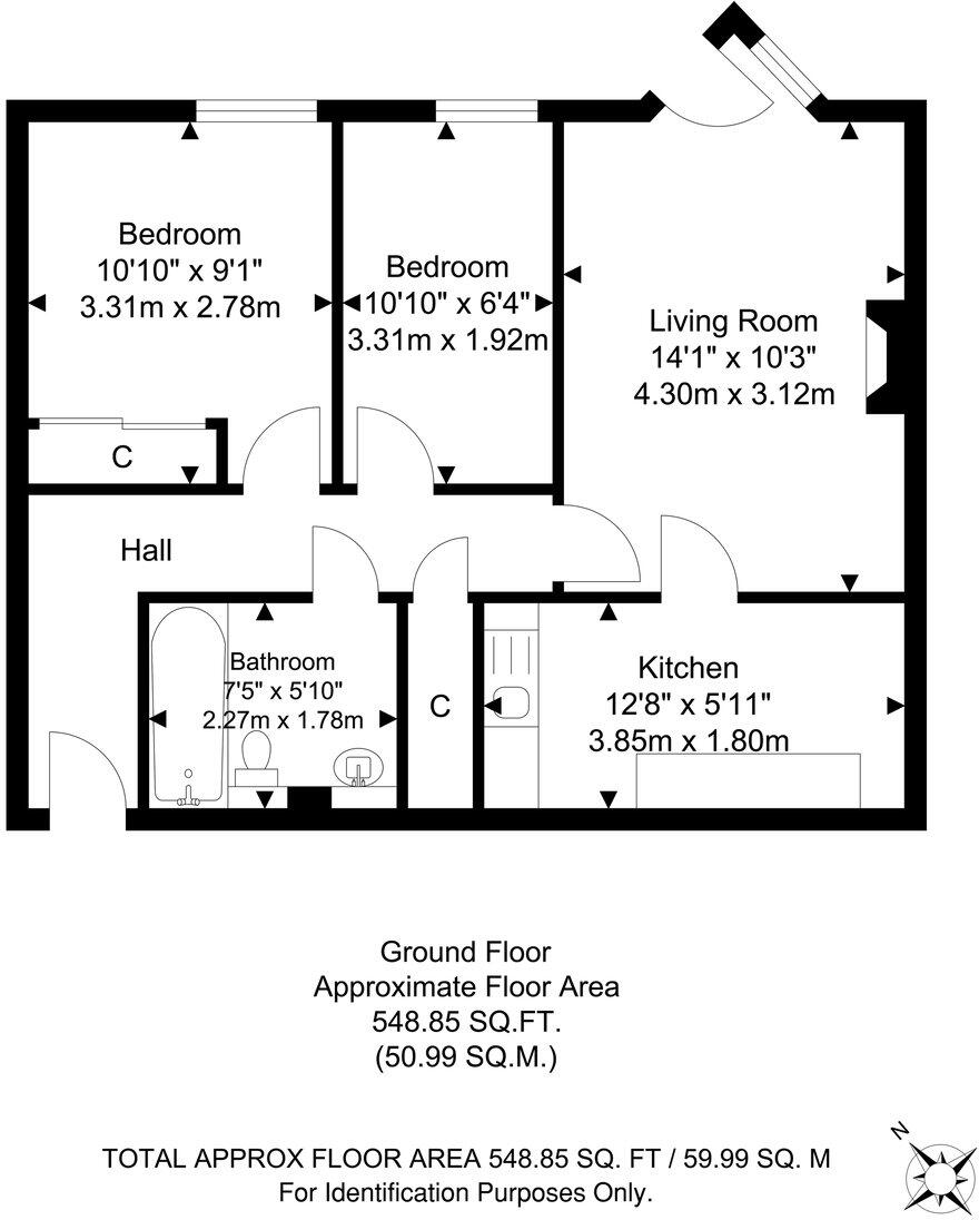 Woodville Grove, Welling, DA16 floorplan
