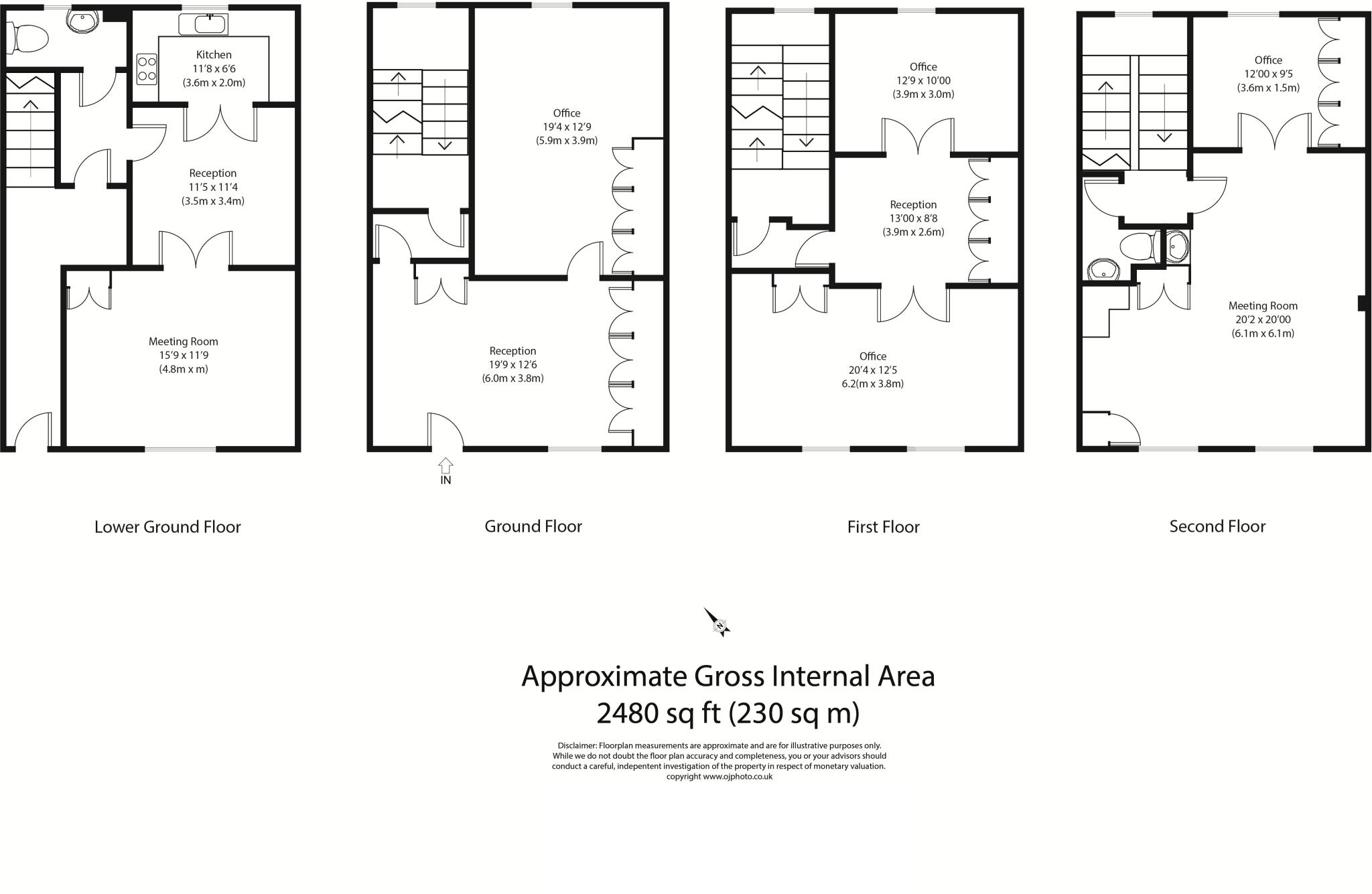 1 Coldbath Sq - All Floorplans