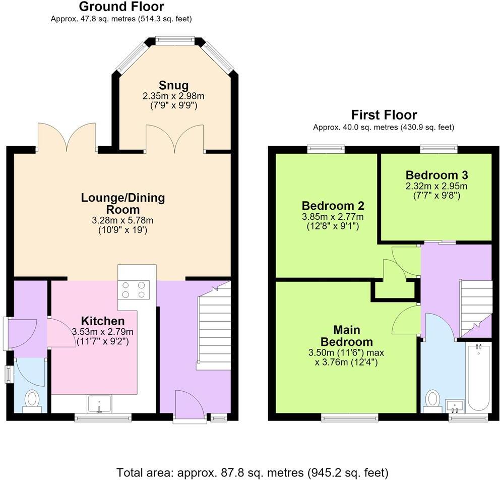 Oak Street, Hemel Hempstead floorplan