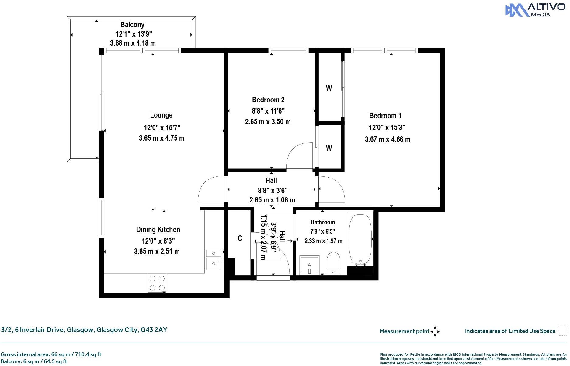 Inverlair Drive, Cathcart, Glasgow floorplan