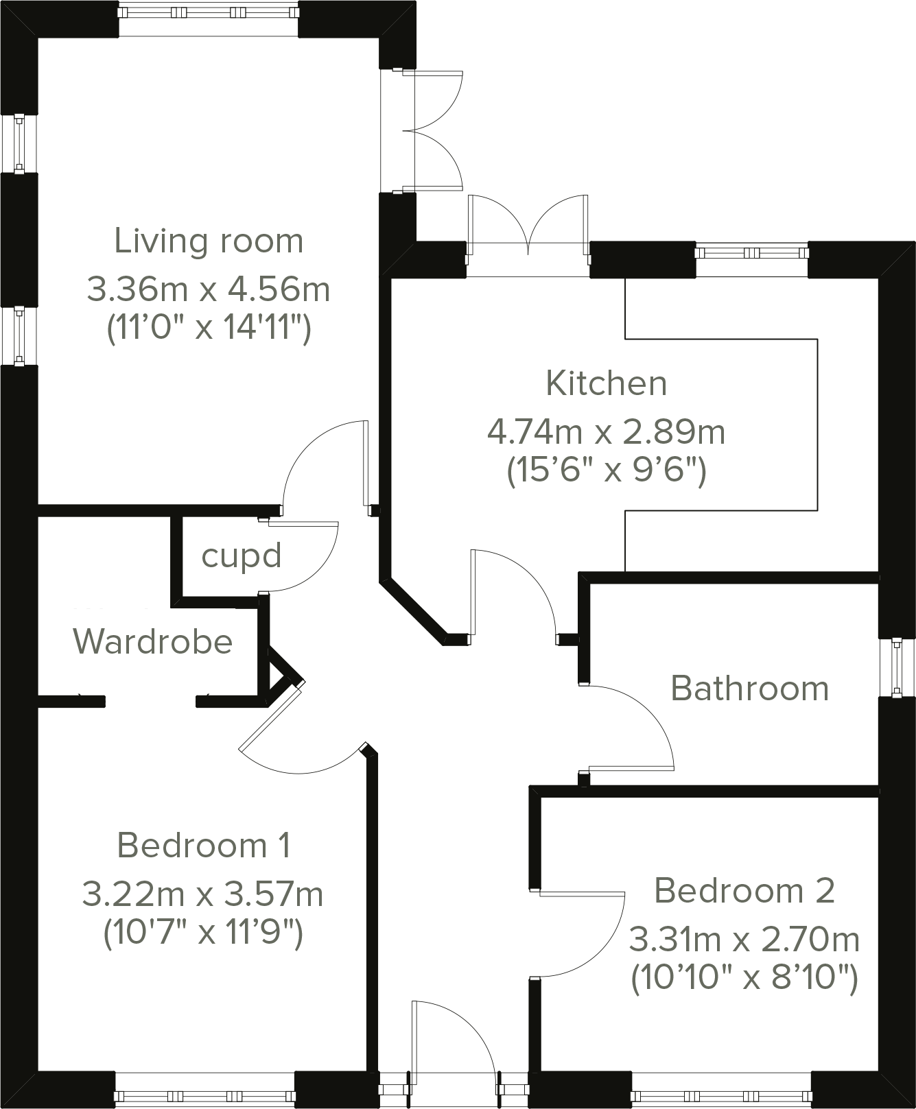 Higham Lane,
Nuneaton,
CV11 6BD floorplan