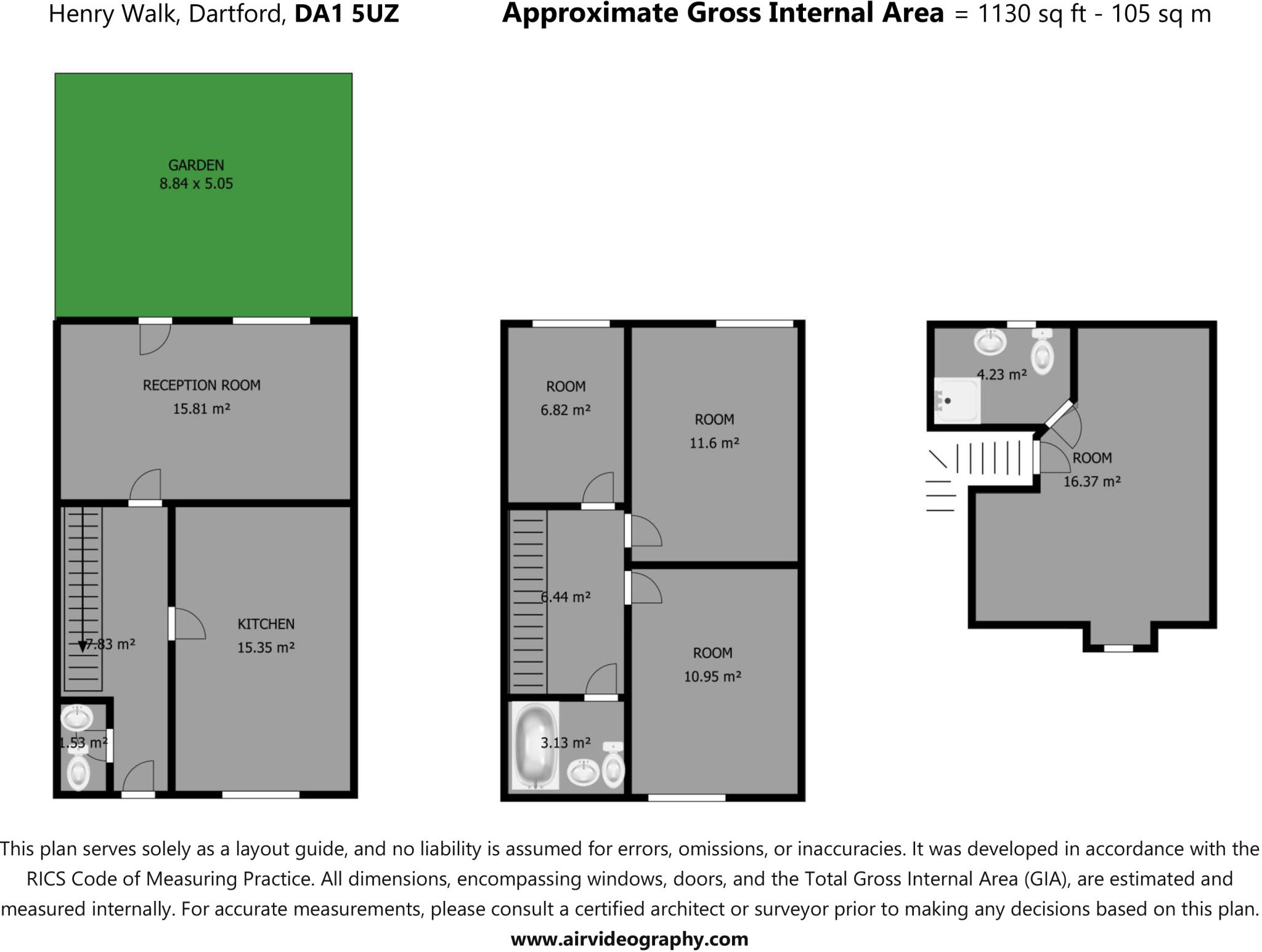 Henry Walk, Dartford, Kent floorplan